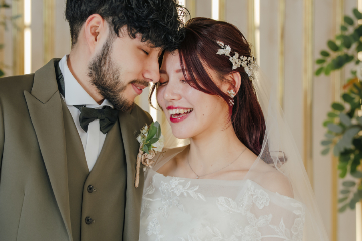 笑顔あふれるフォトウエディング