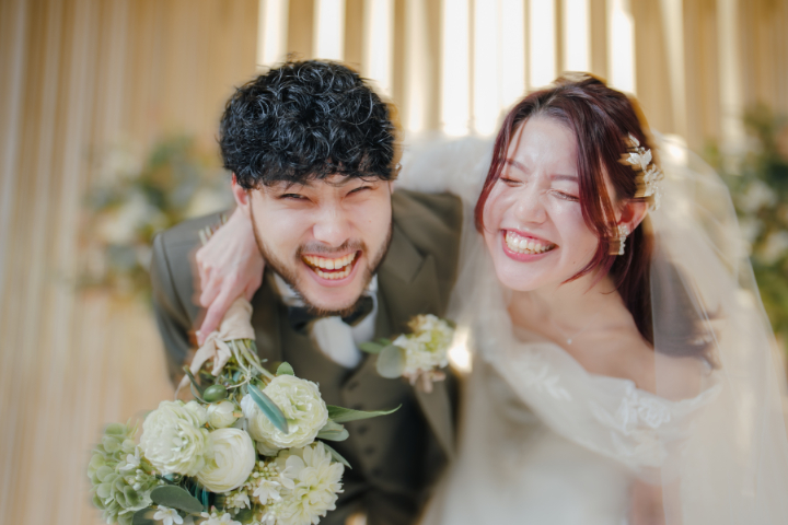 笑顔あふれるフォトウエディング