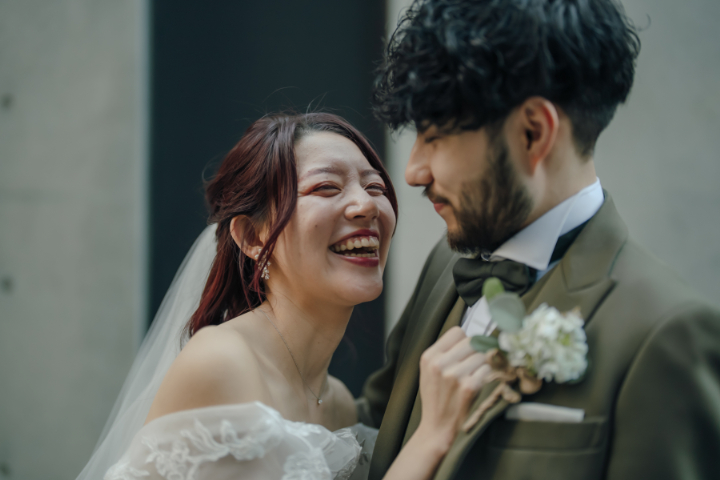 笑顔あふれるフォトウエディング