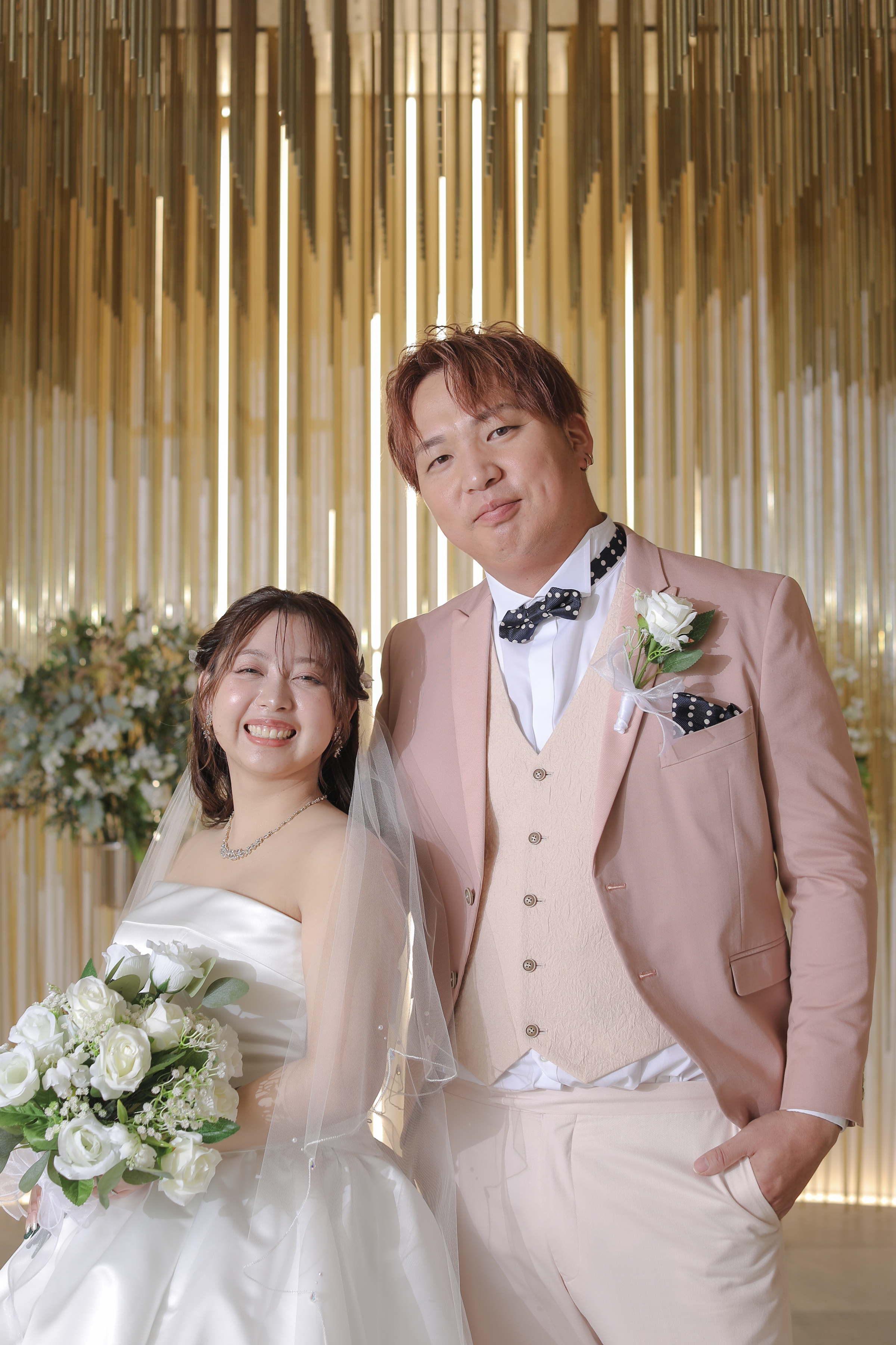 PINK×WHITE★ポカポカフォトウェディング!