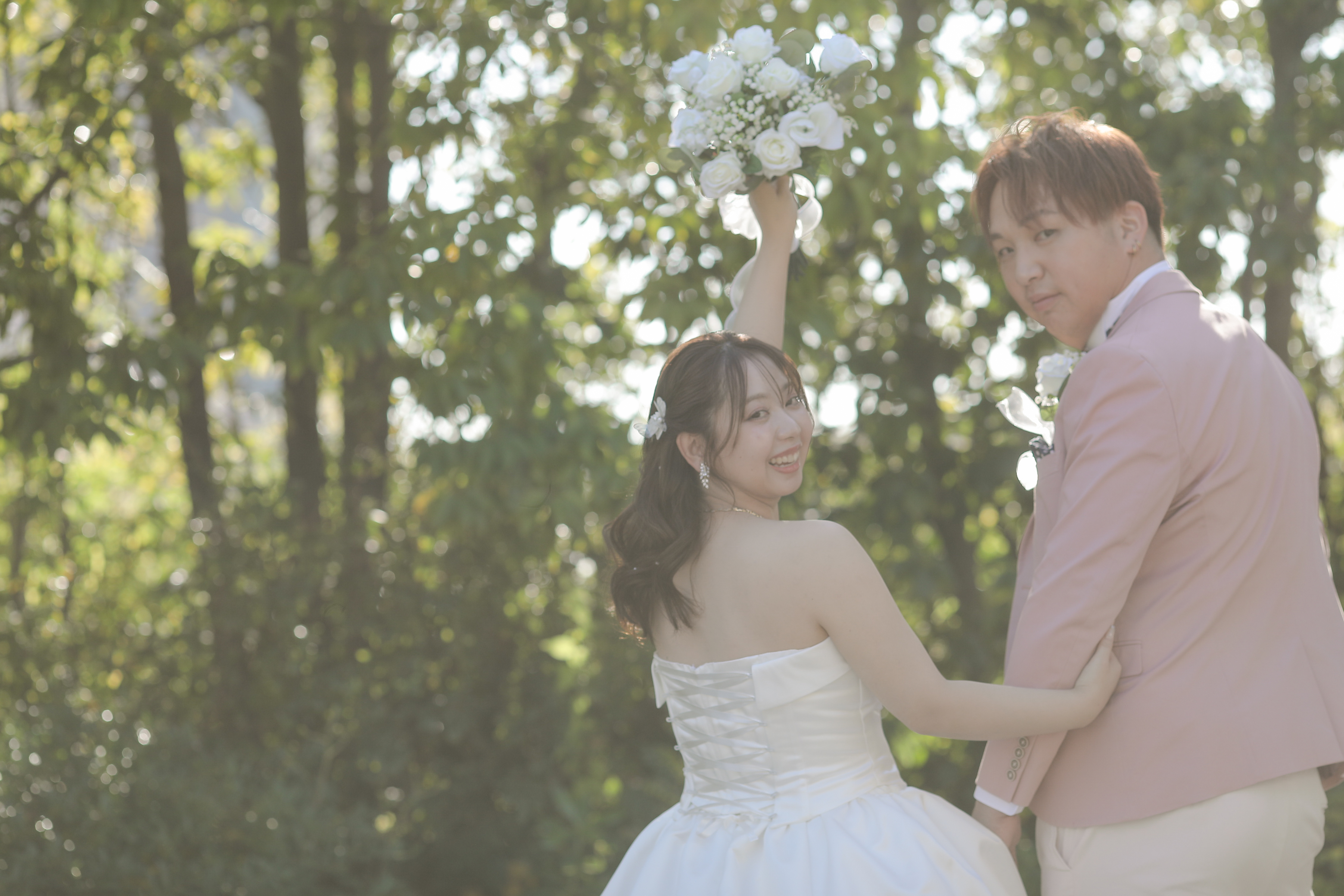 ビッグなハートのサプライズ！？和洋フォトウェディング♪