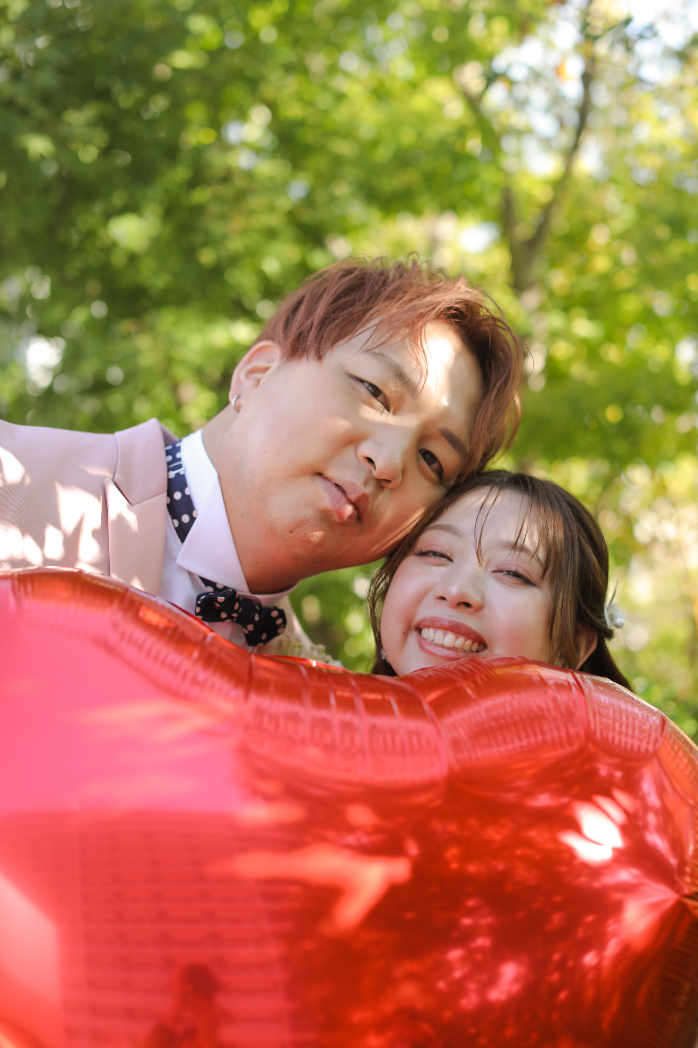 ビッグなハートのサプライズ！？和洋フォトウェディング♪