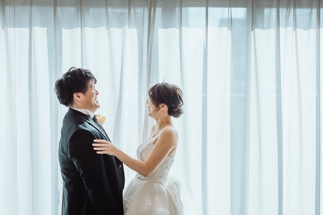 ４着フォトウエディング！プチロケーション撮影あり。