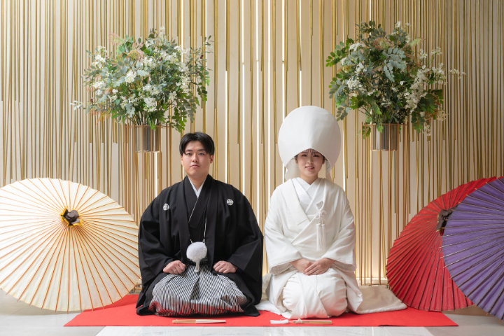 わんちゃんと一緒に撮影和装撮影！