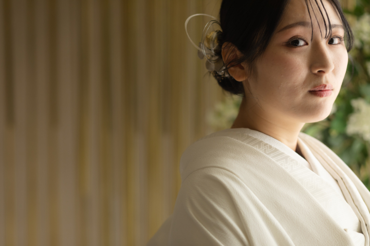 わんちゃんと一緒に撮影和装撮影！