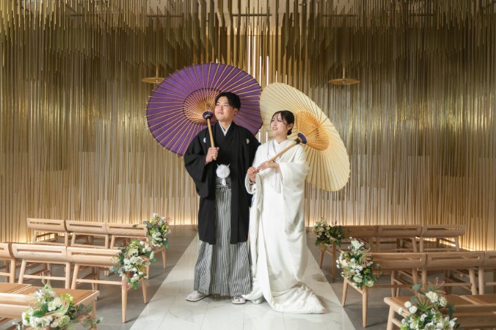 わんちゃんと一緒に撮影和装撮影！