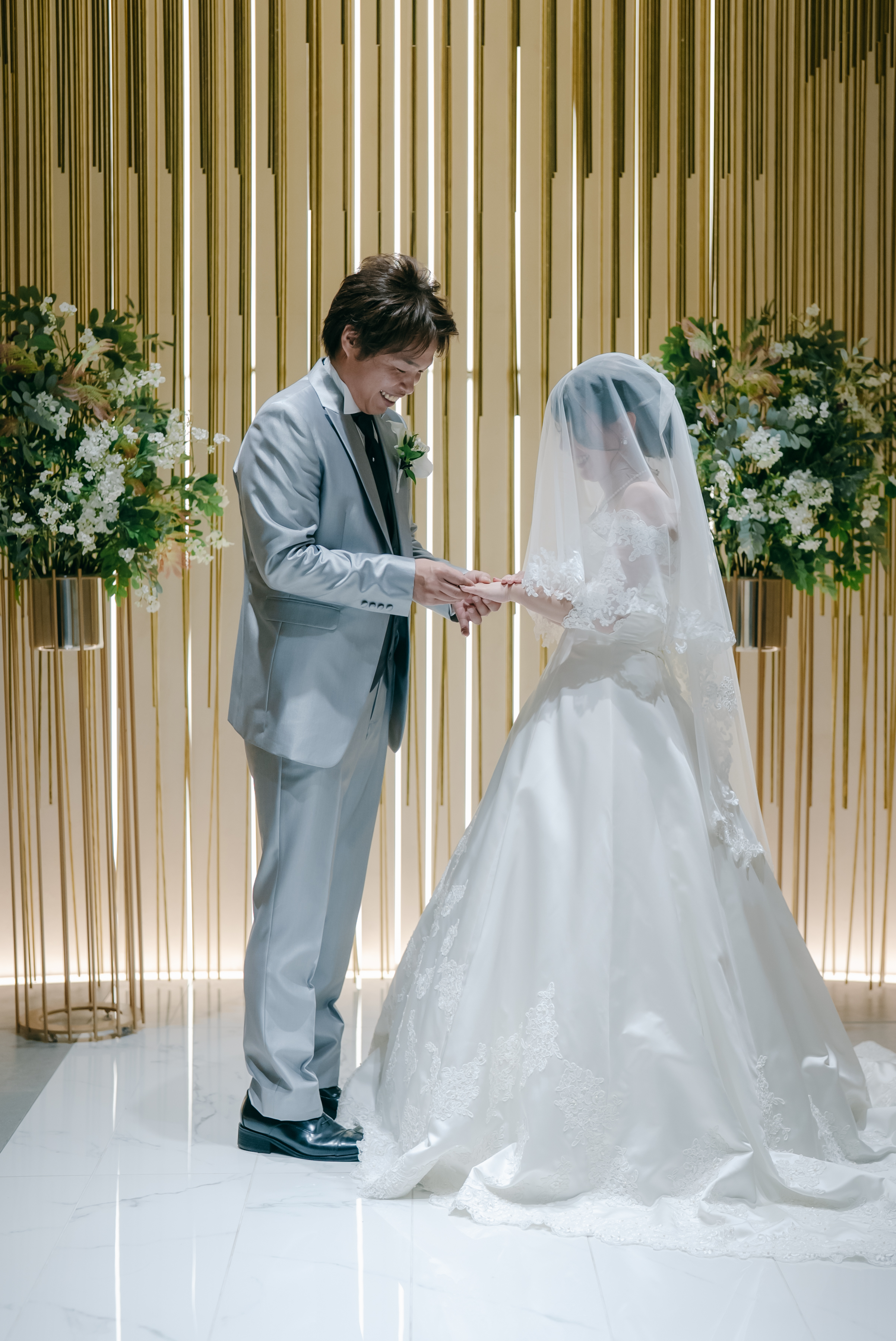 みんなに贈る二人のプレゼント！チャペルでハッピーウェディング