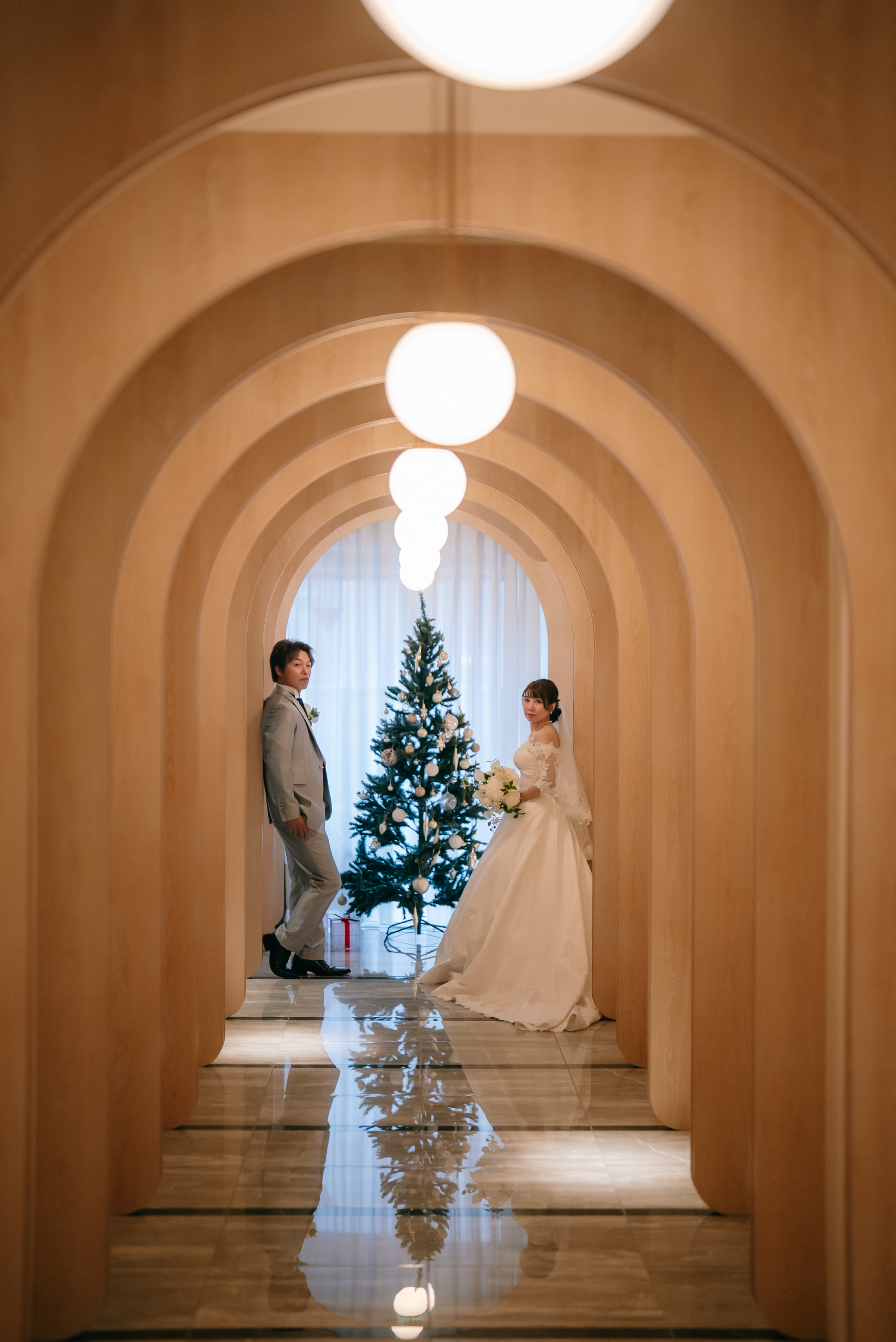 おしゃれな廊下で♪ハッピーフォト