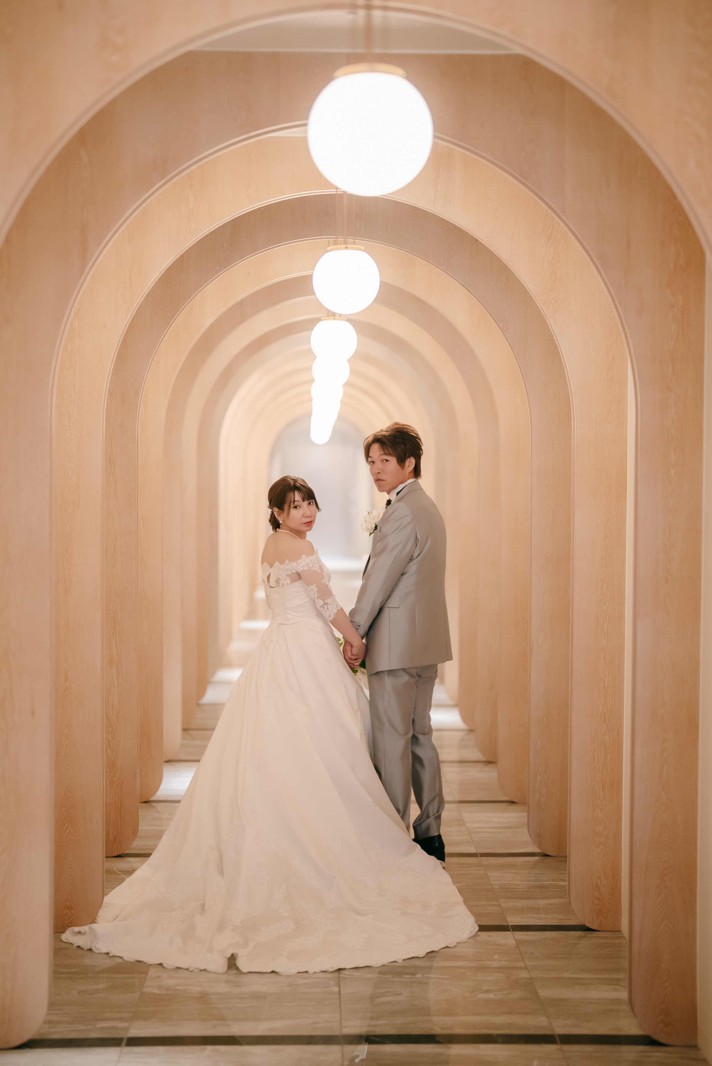 おしゃれな廊下で♪ハッピーフォト