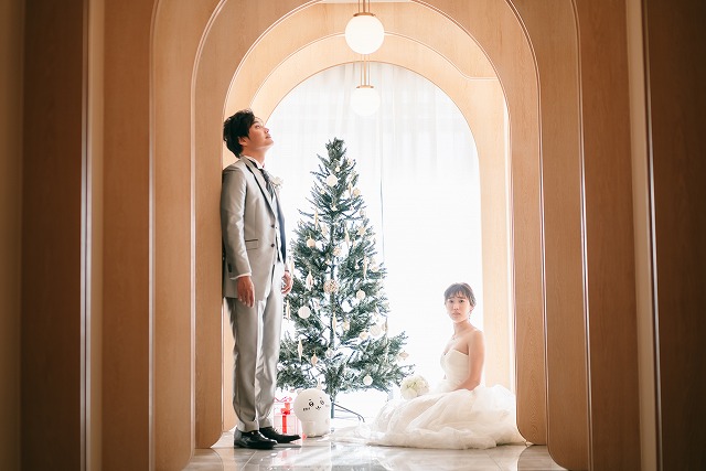 【洋装1点】チャペル+プチロケーション撮影