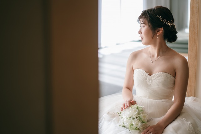 【洋装1点】チャペル+プチロケーション撮影