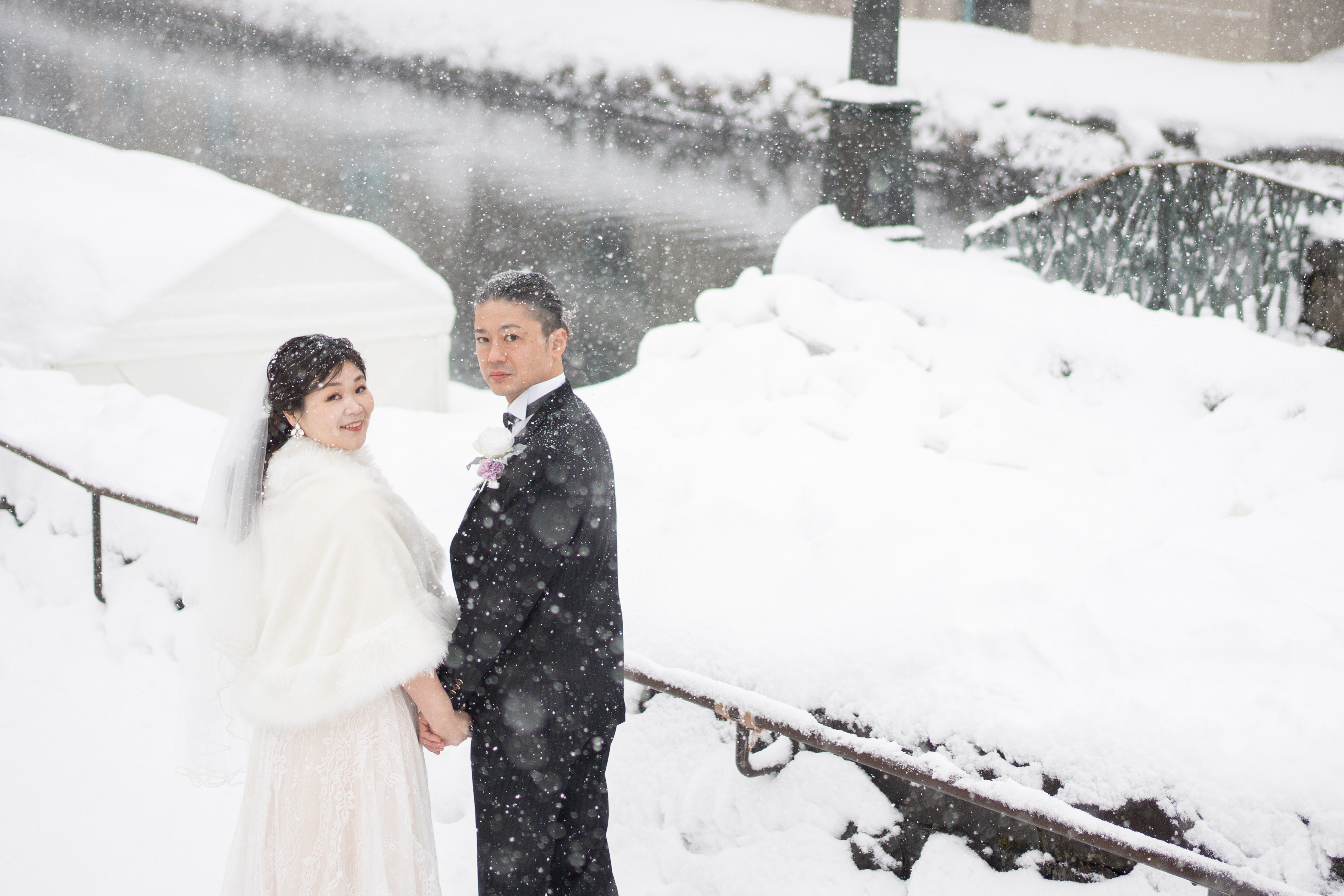 雪と運河が紡ぐ、小樽 冬のロケーション撮影
