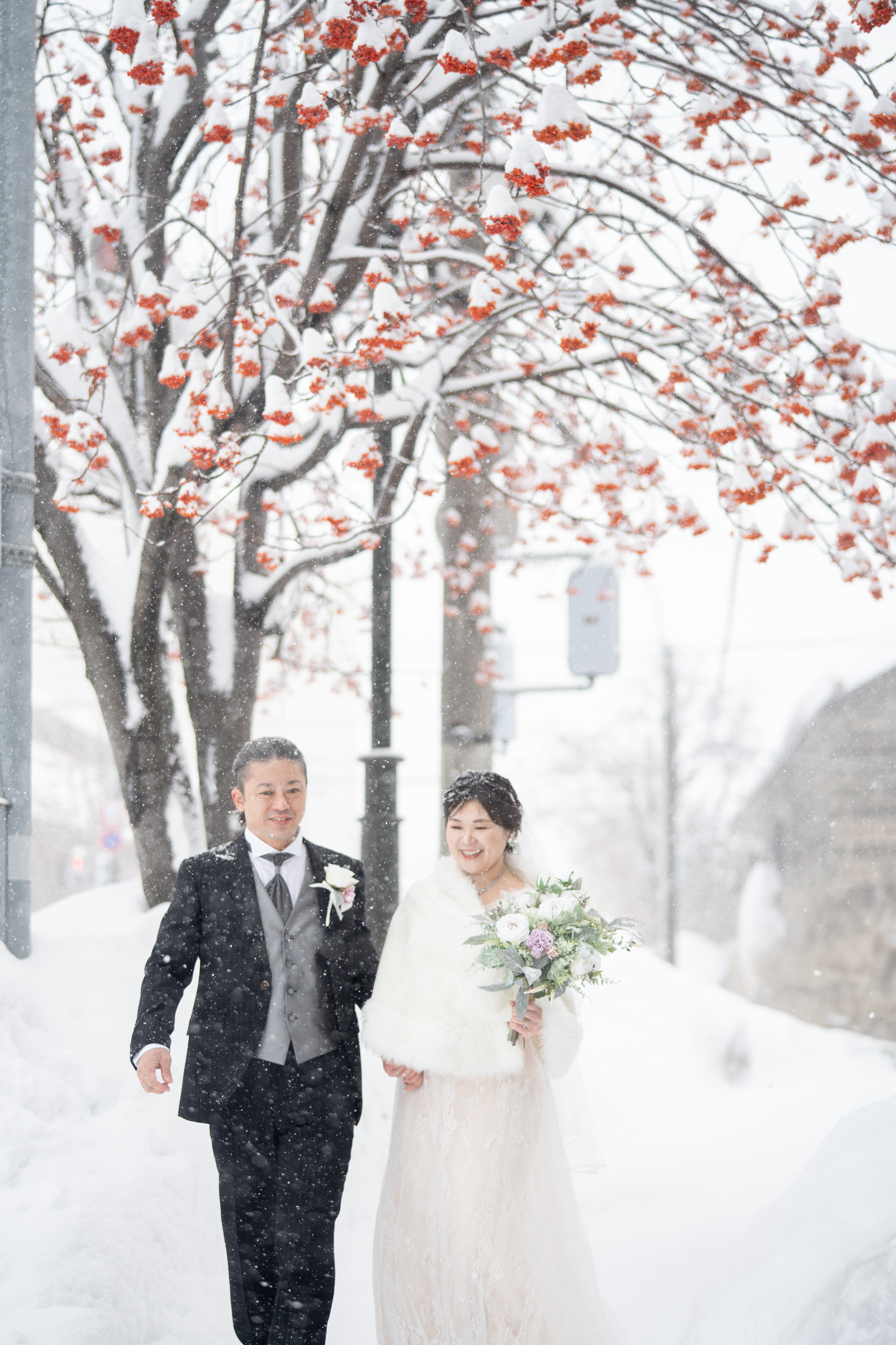 雪と運河が紡ぐ、小樽 冬のロケーション撮影