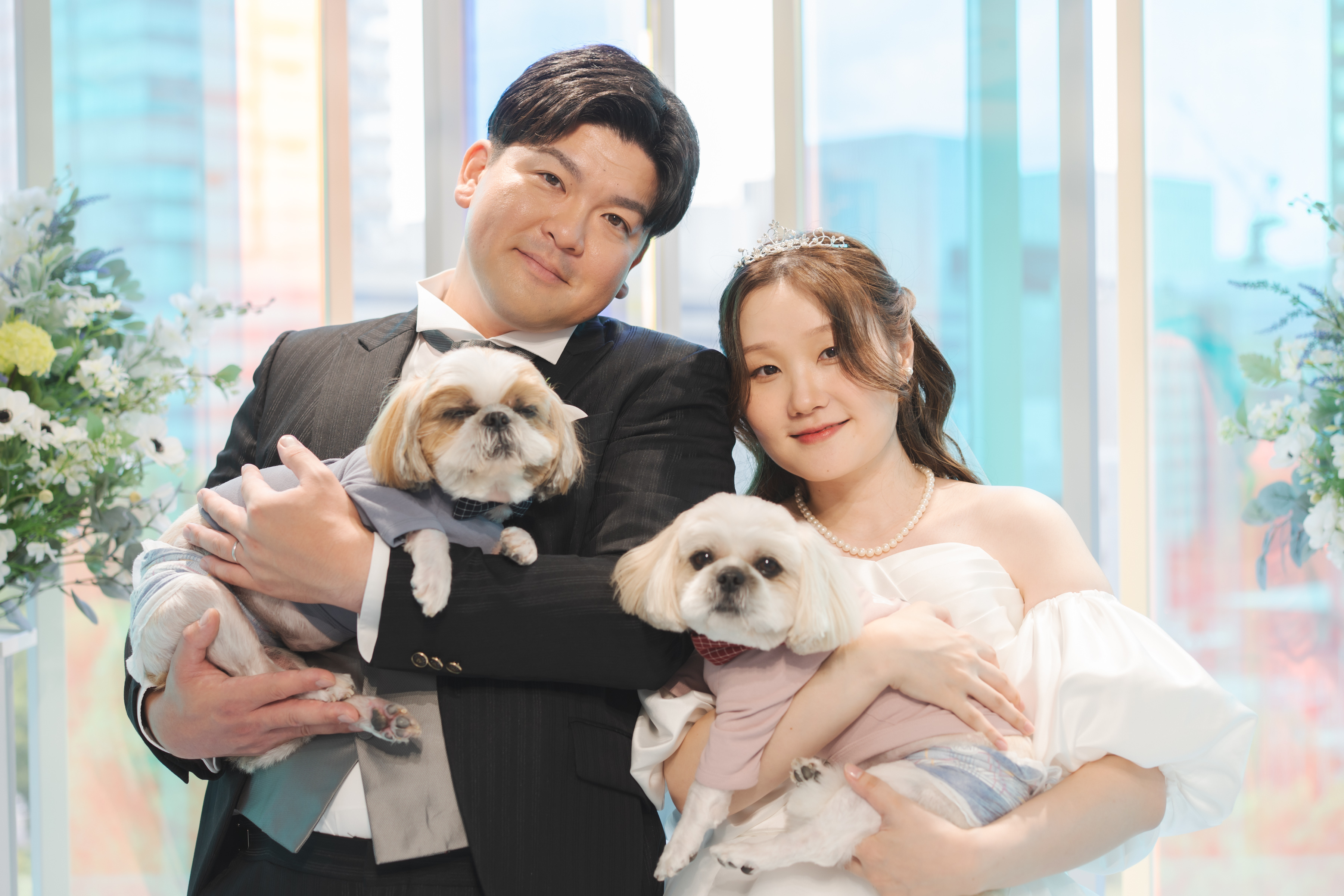 マタニティ×和装×洋装×ペット×家族=最高のフォトウエディング♡