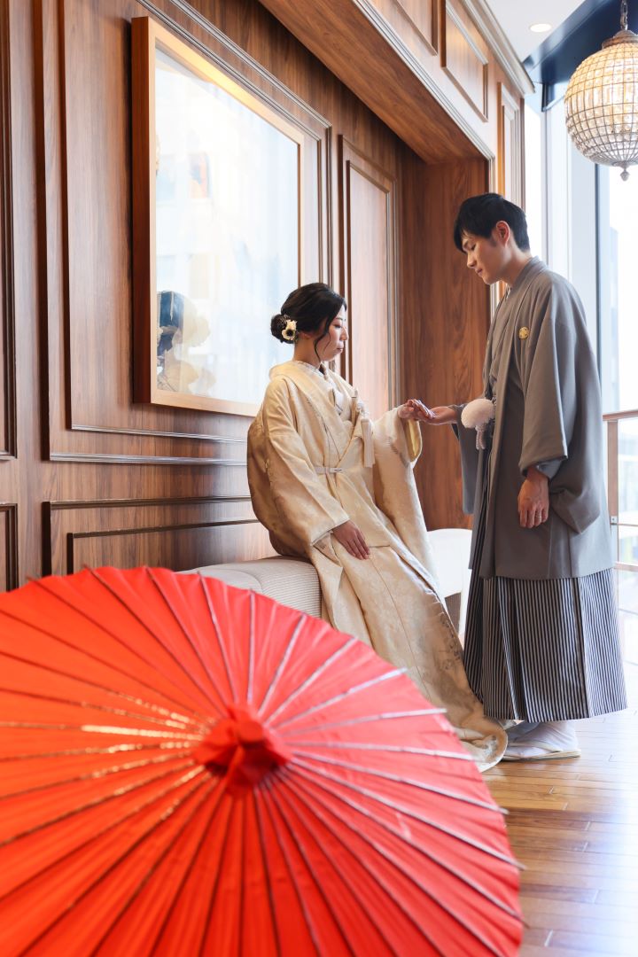 掛替で2着！和装フォトウエディング♪
