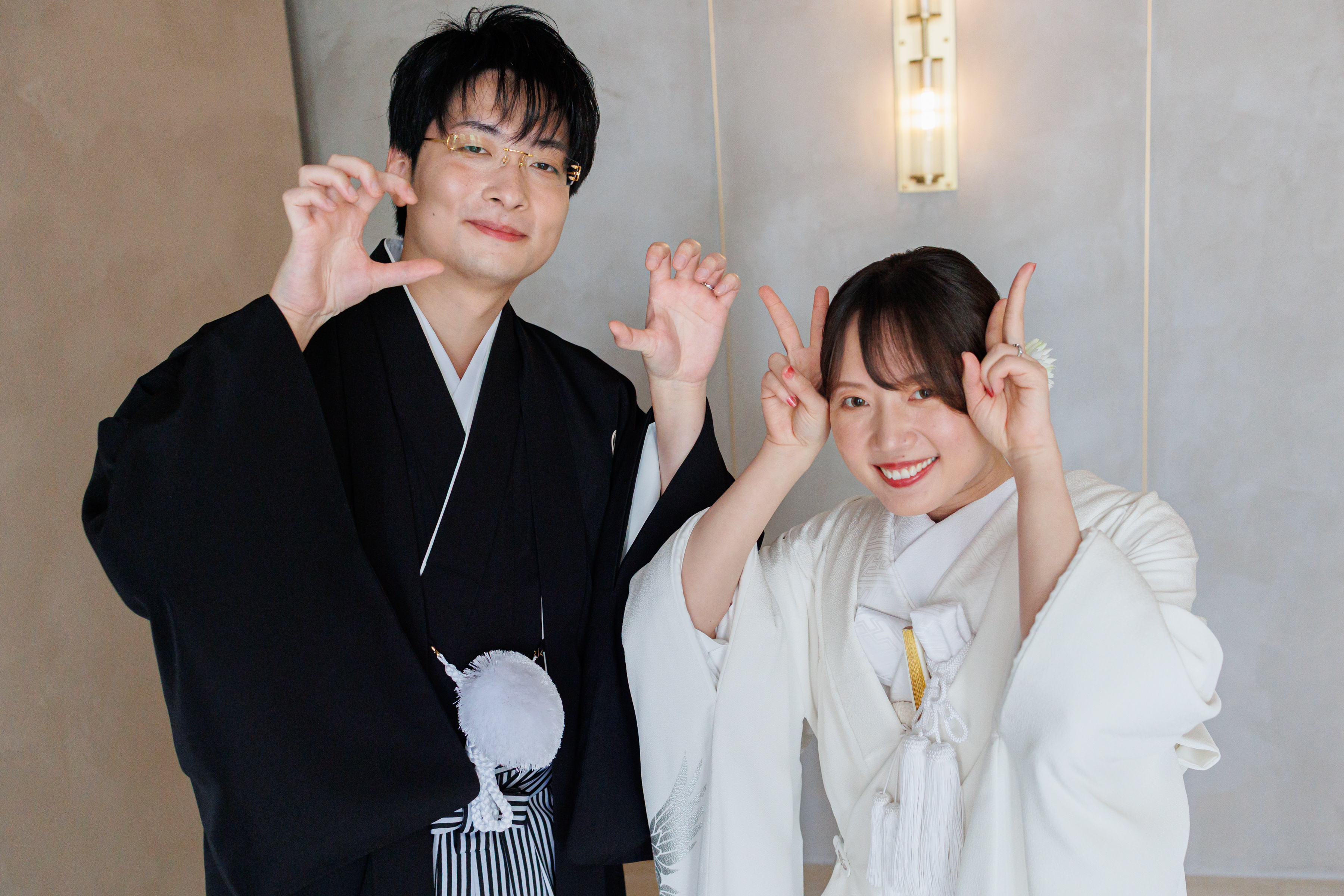 自然な笑顔が彩る、和装フォトウエディング