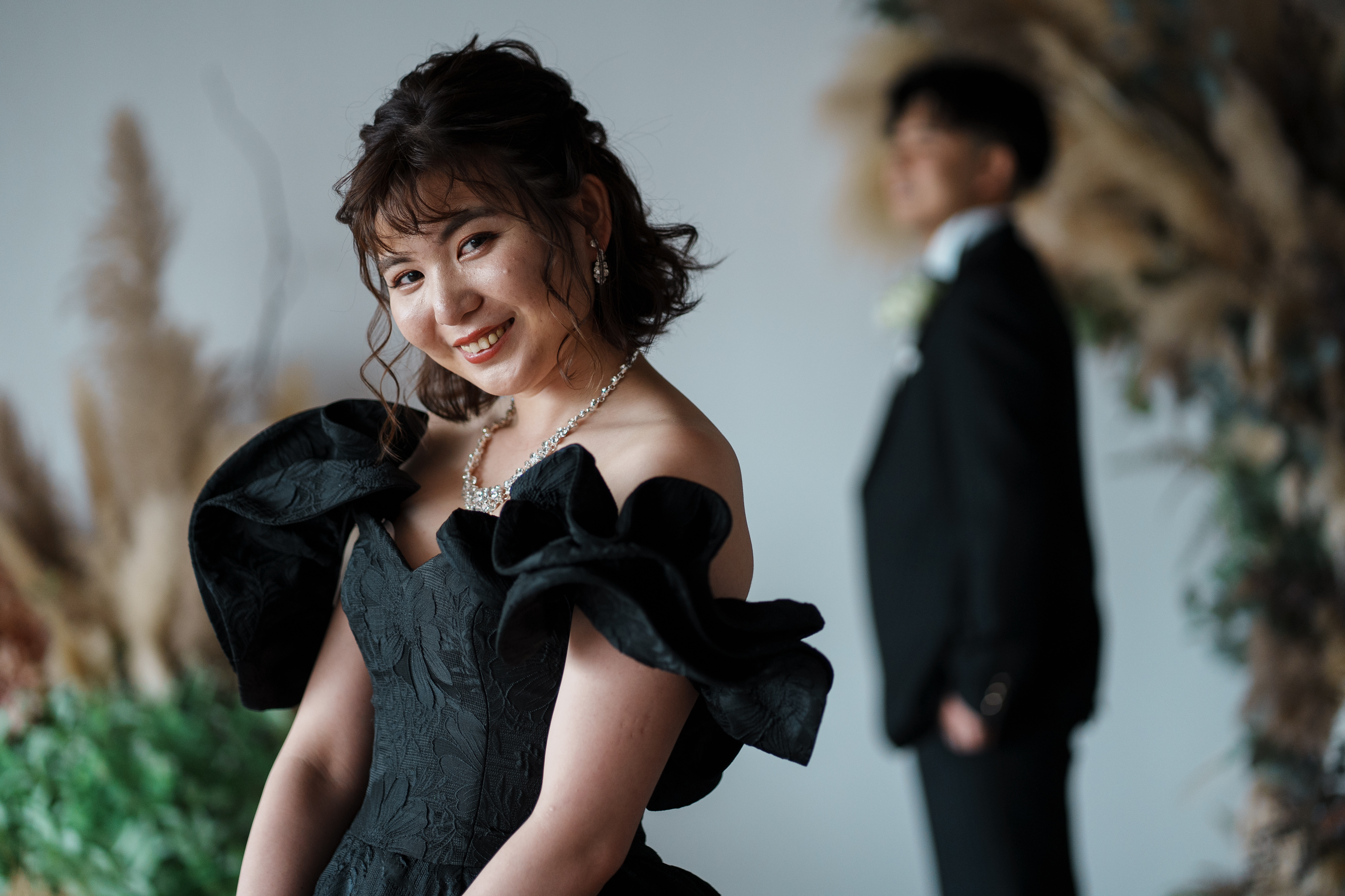 ブラックコーデ×犬ちゃんフォトウエディング！