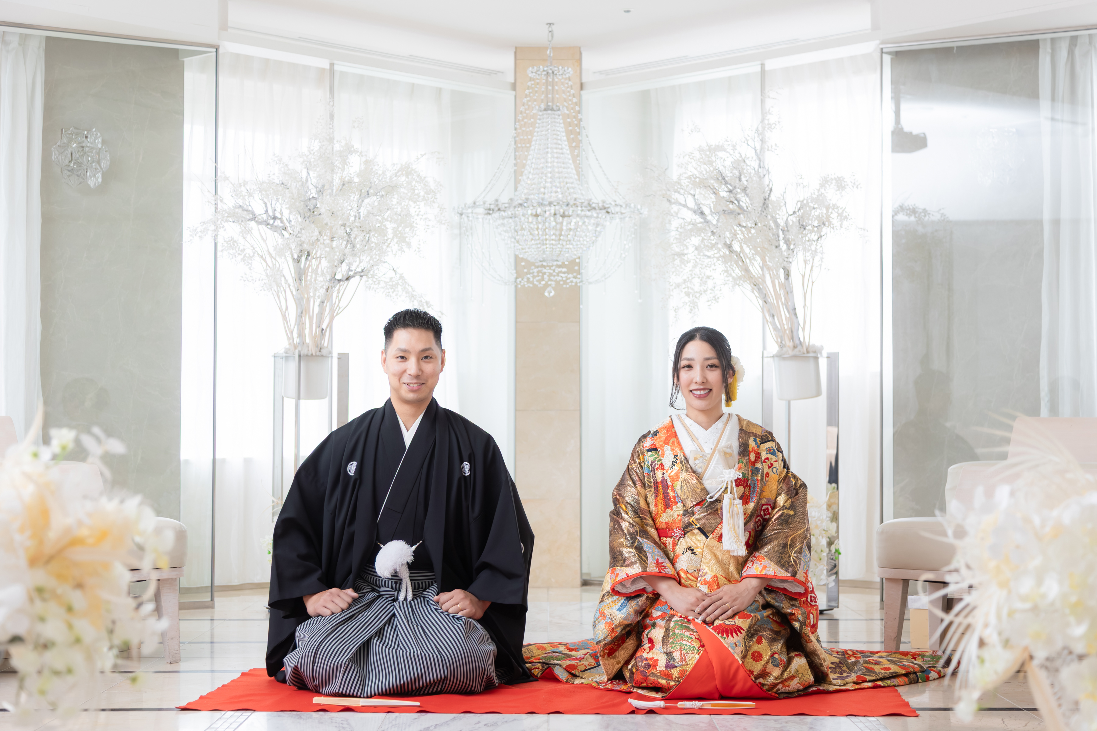 チャペル×和装フォトウエディング