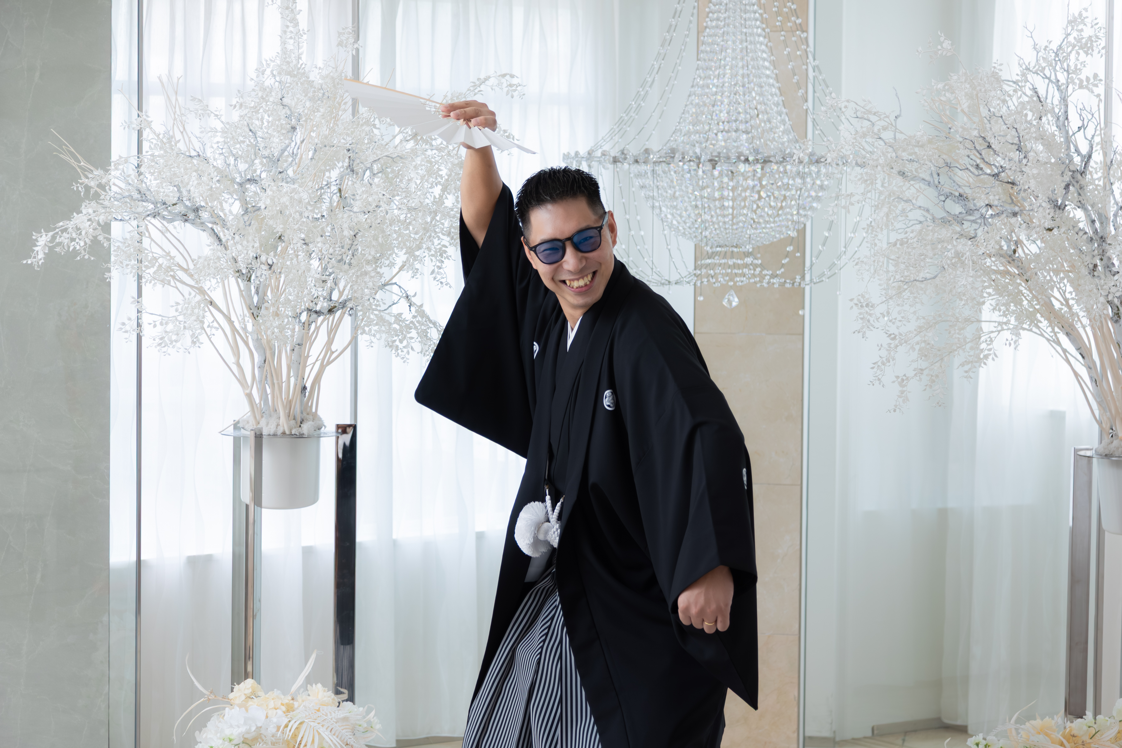 チャペル×和装フォトウエディング