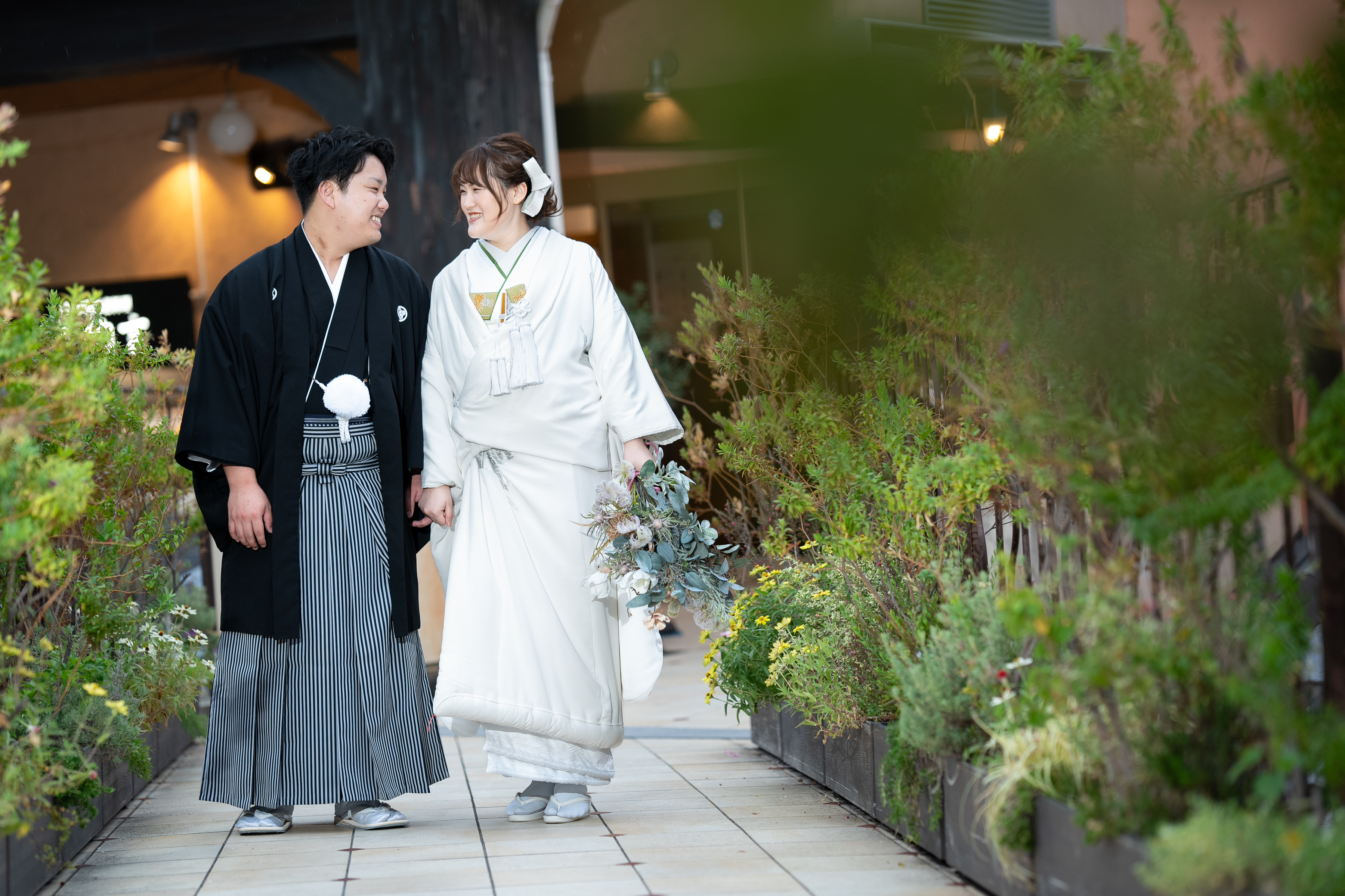 神戸モザイクならではのテラス撮影!