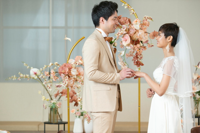 松山でレストランウエディング　☆会場内人前式ご紹介☆