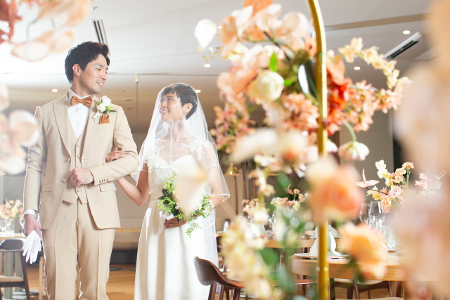 松山でレストランウエディング　☆会場内人前式ご紹介☆