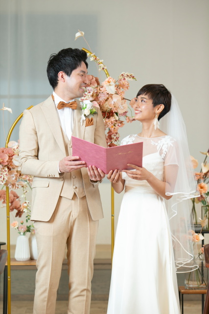 松山でレストランウエディング　☆会場内人前式ご紹介☆