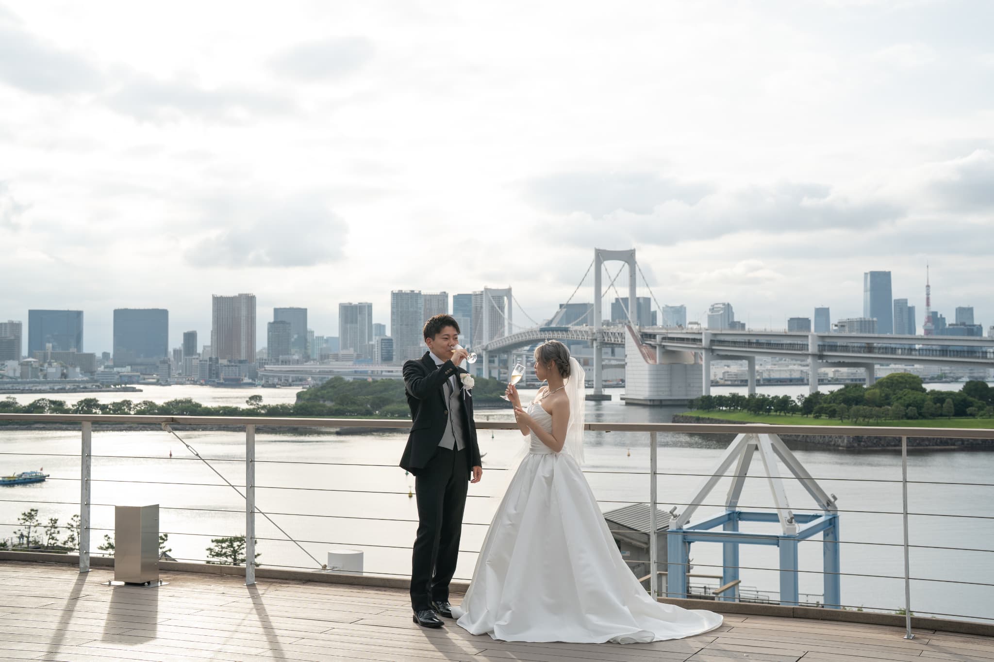 【小さな結婚式お台場店】大切な家族のわんちゃんと一緒の結婚式♡