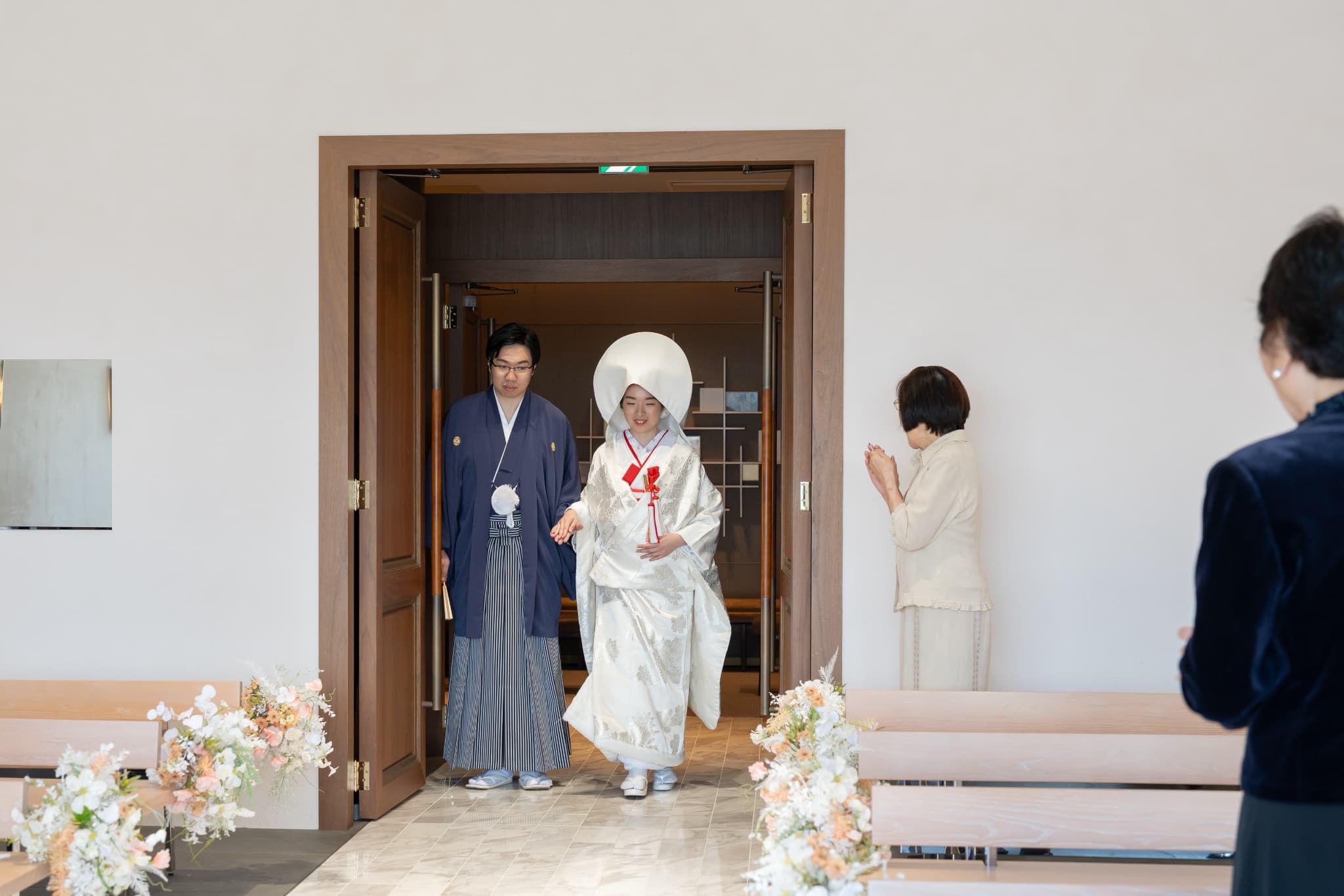 和装で彩る特別な一日。国境を越えて結ばれたお二人の結婚式♥