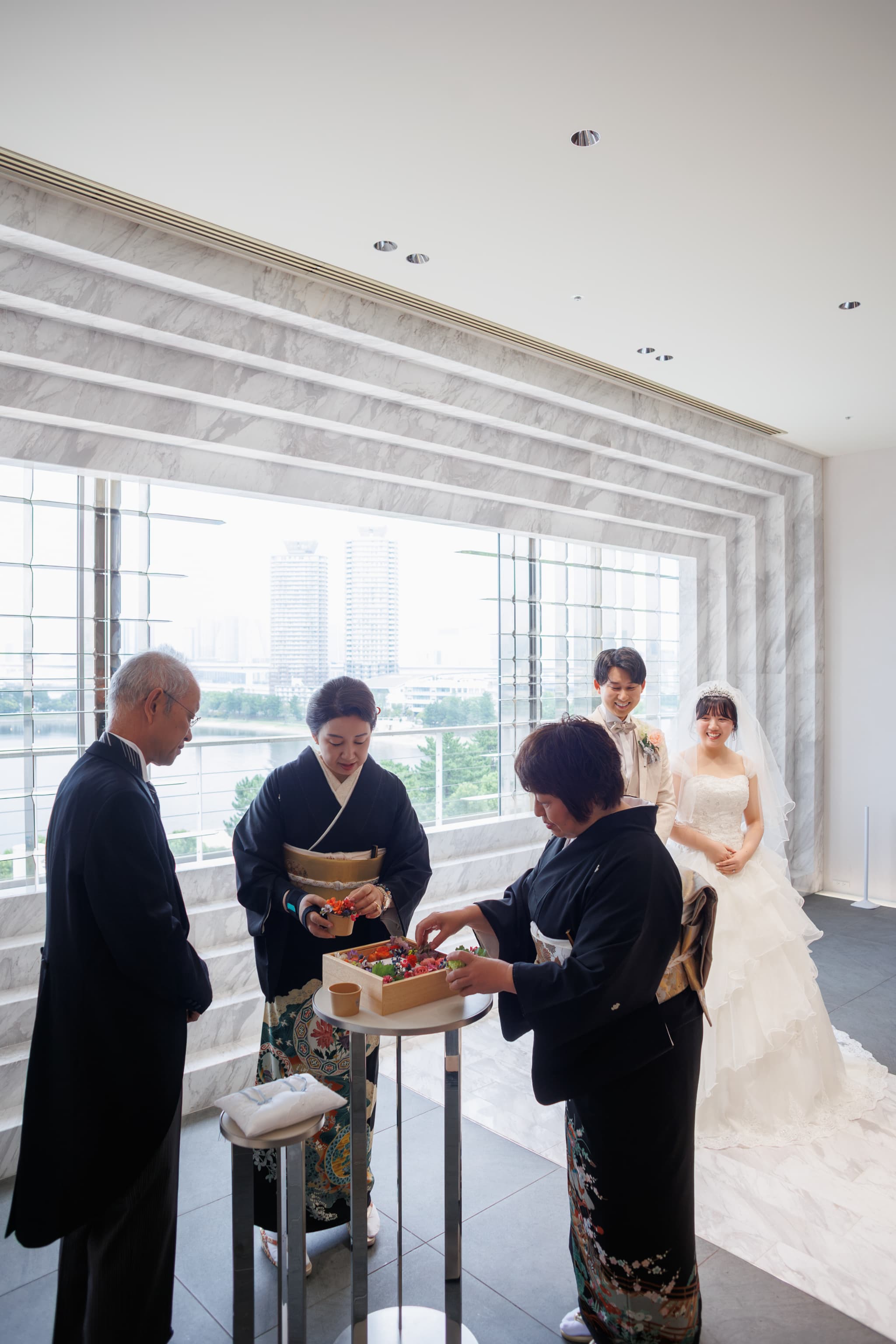 【小さな結婚式お台場店】かわいい文鳥と一緒の結婚式♪