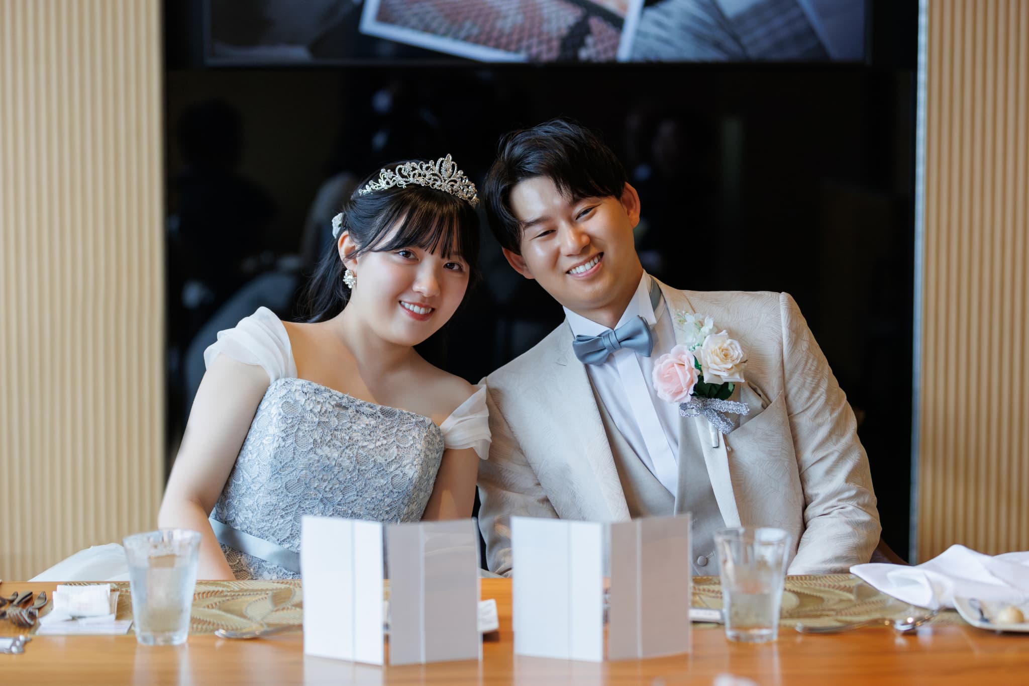 【小さな結婚式お台場店】かわいい文鳥と一緒の結婚式♪