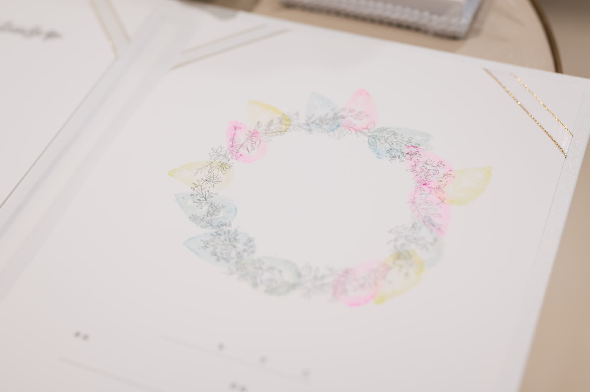 ゲスト全員で作る、世界に一つだけの結婚誓約書