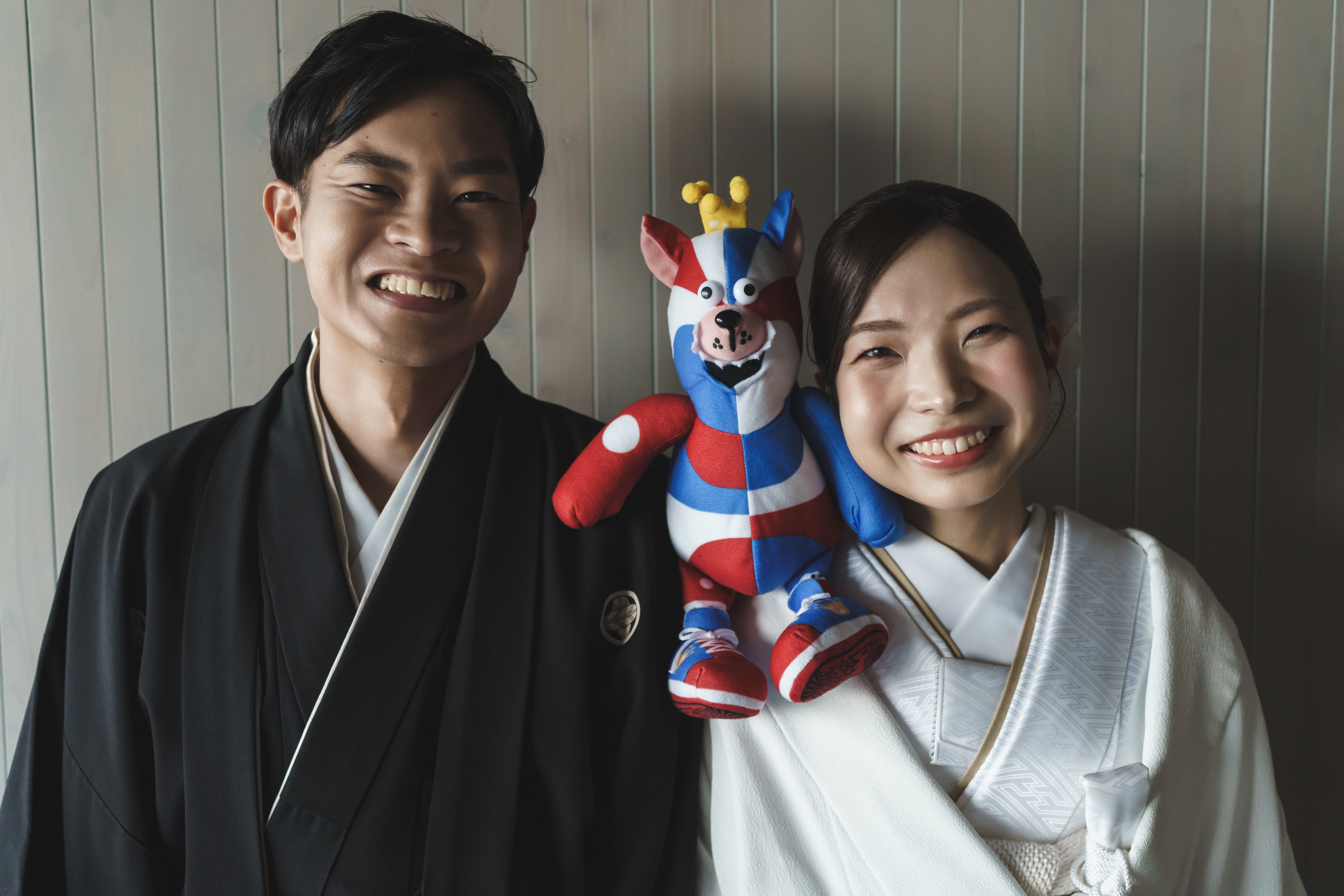 大好きなアイテムと一緒に！おふたりらしさ溢れる和装フォトウェディング