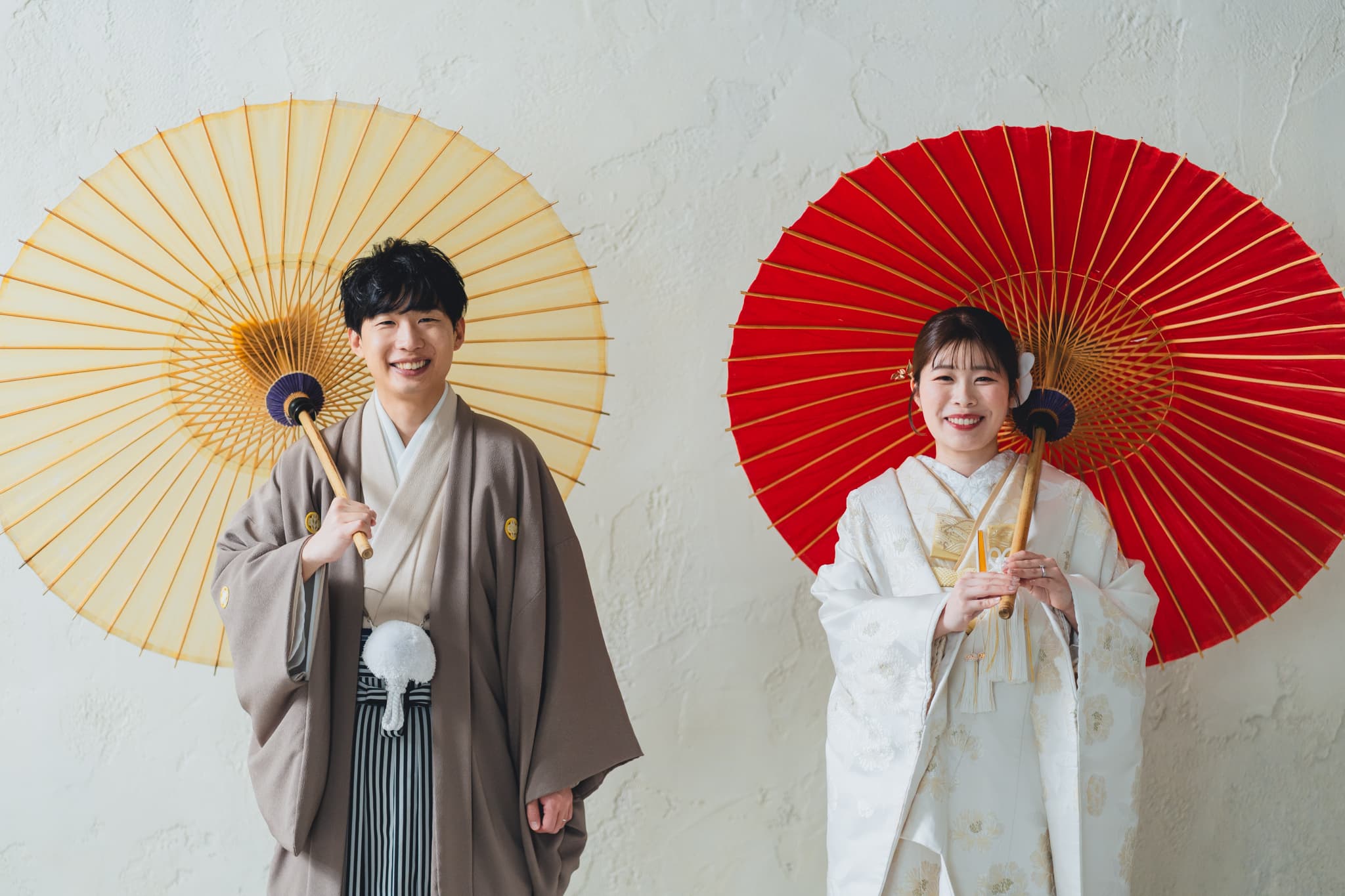 【小さな結婚式お台場店】スタジオでの和装フォト♪