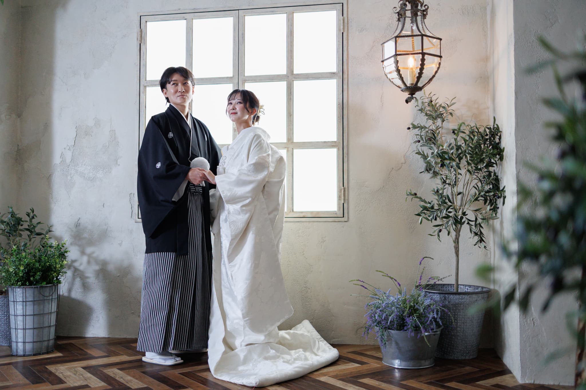 【小さな結婚式お台場店】スタジオでの和装フォト♪