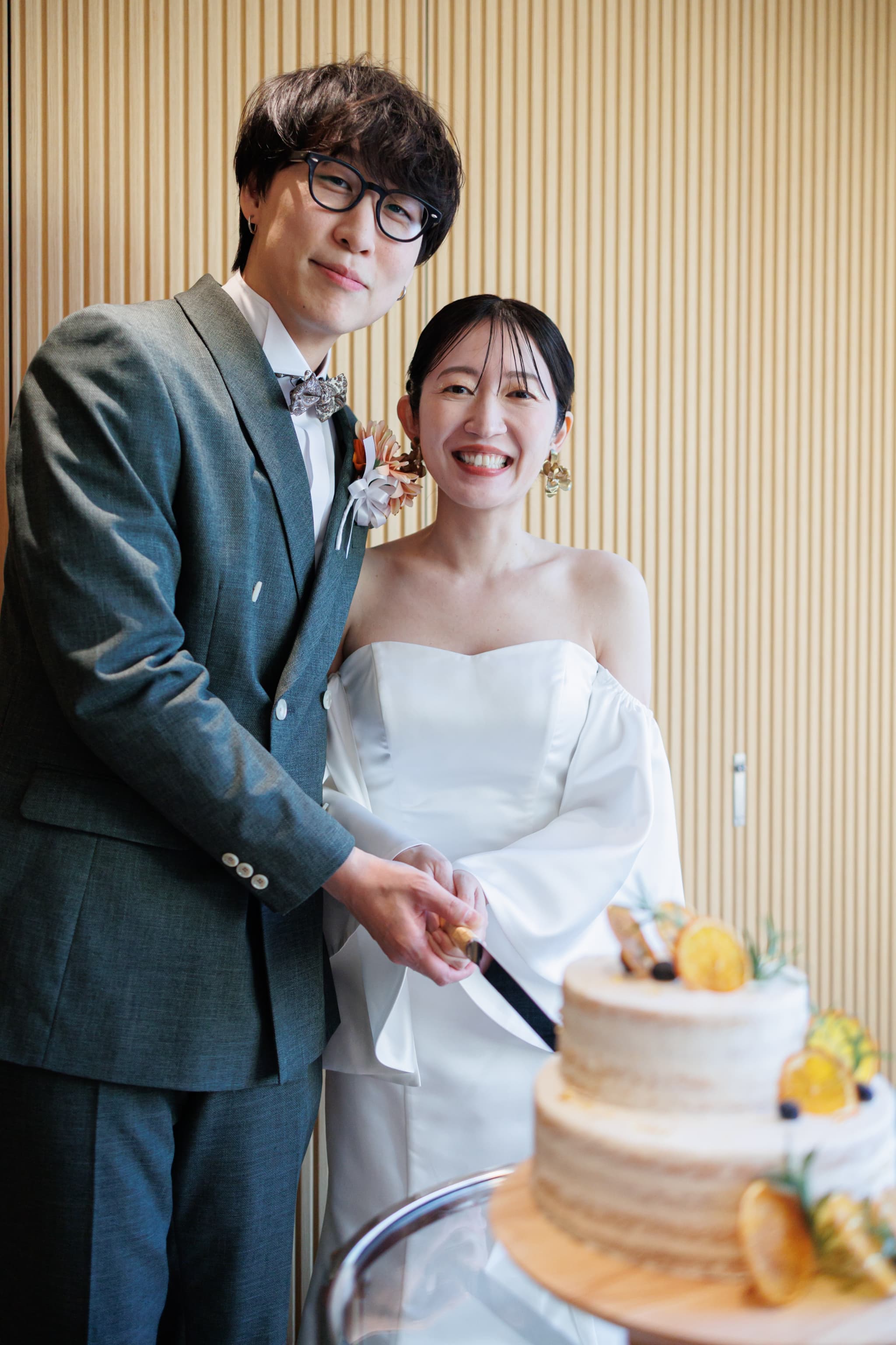 笑顔あふれるご家族とのフォトウェディングとご会食＾＾＊