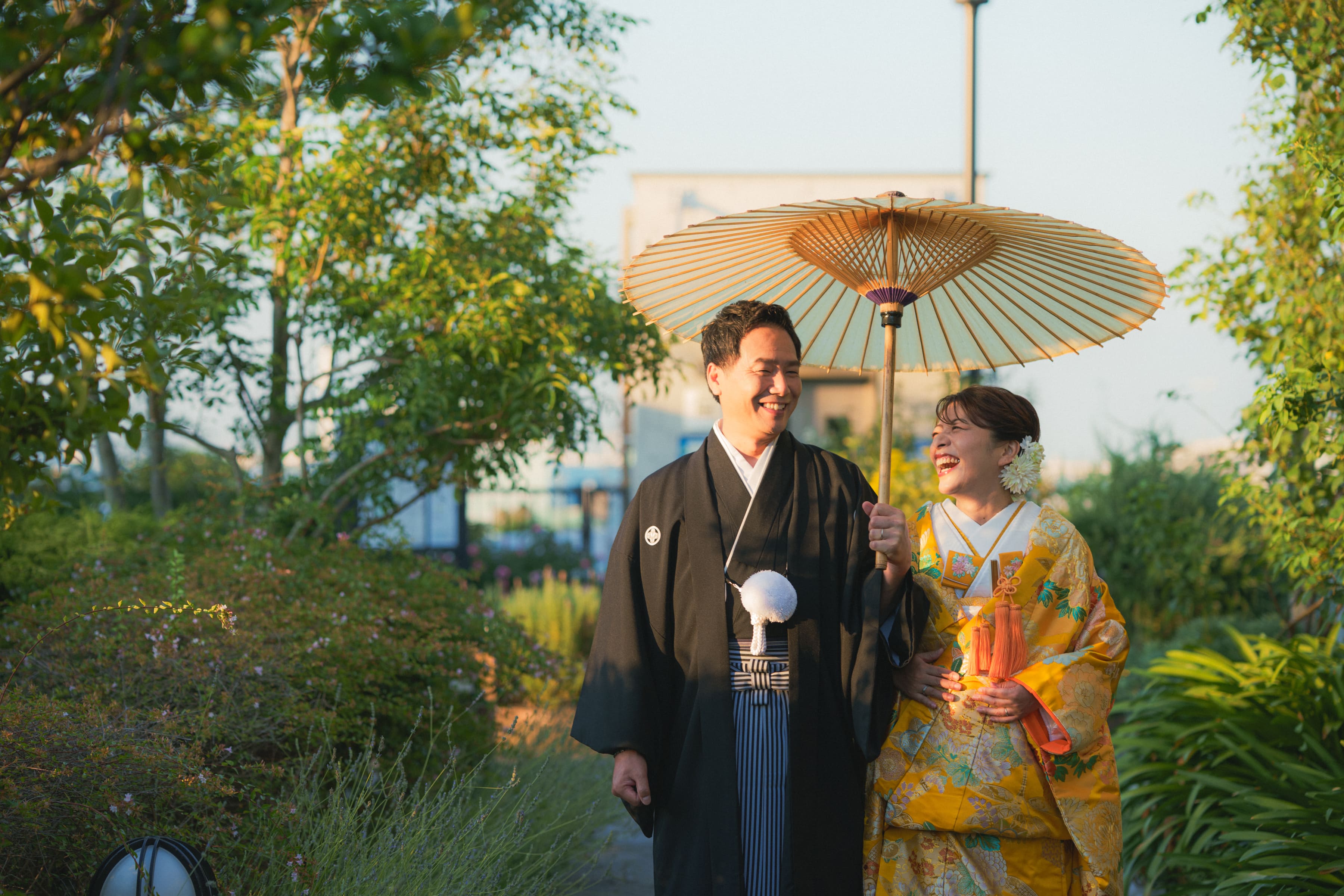 笑顔があふれるフォトウェディング