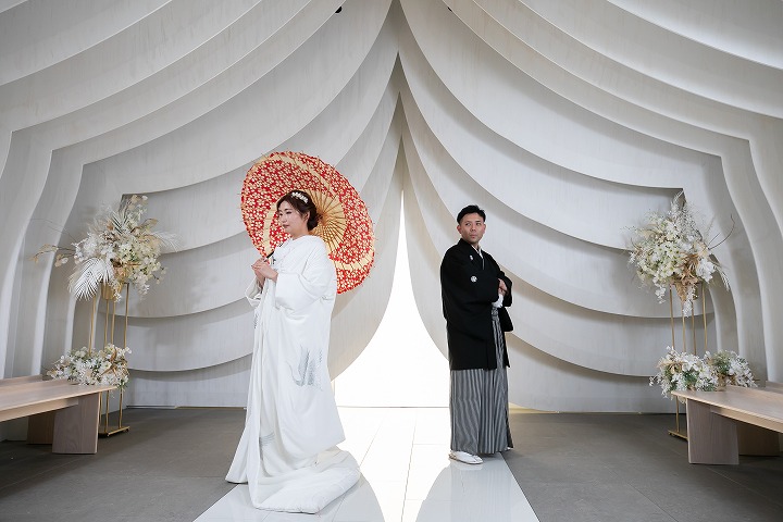 和装フォトウェディング　～白無垢～