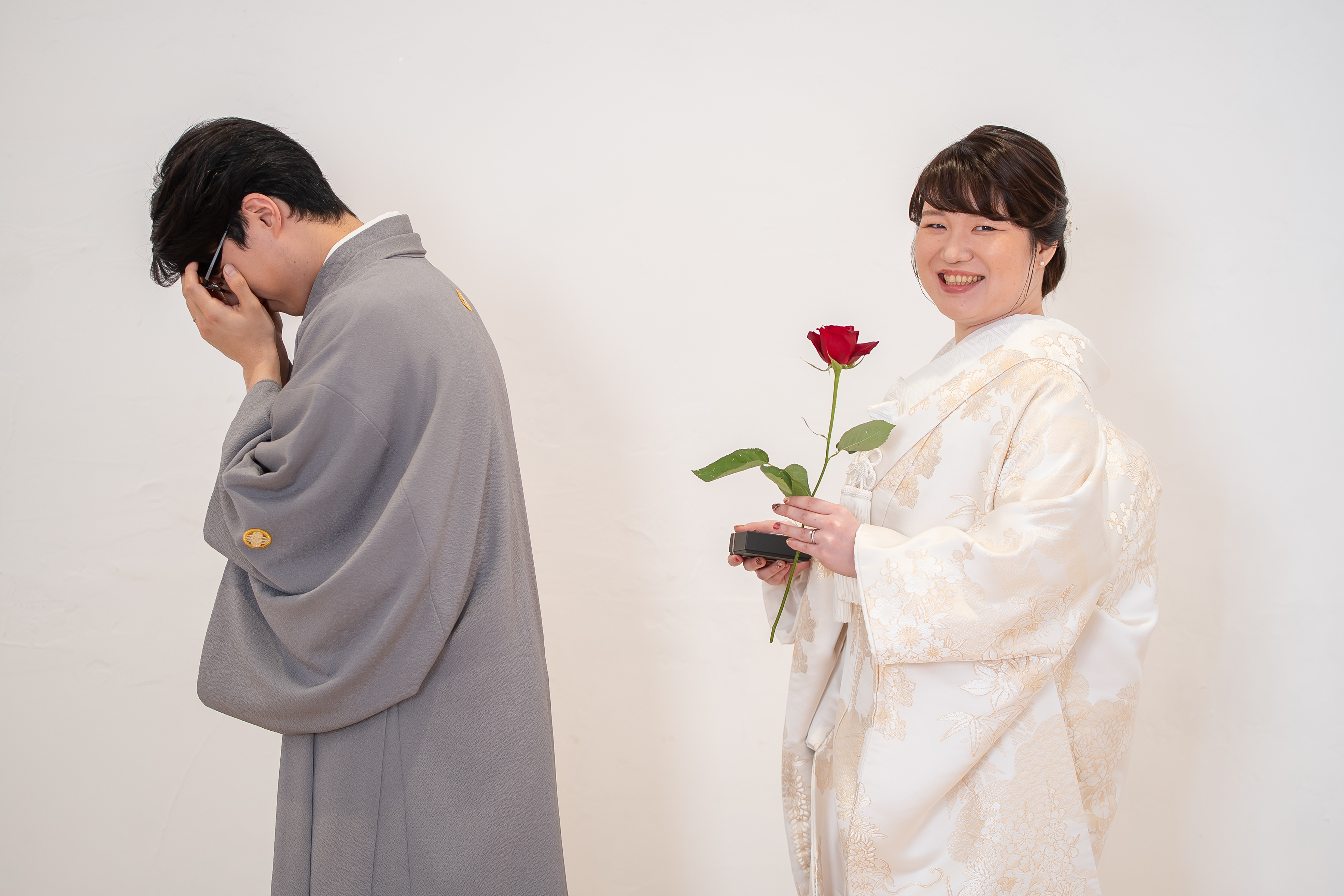 和装フォトウェディングでサプライズ♡