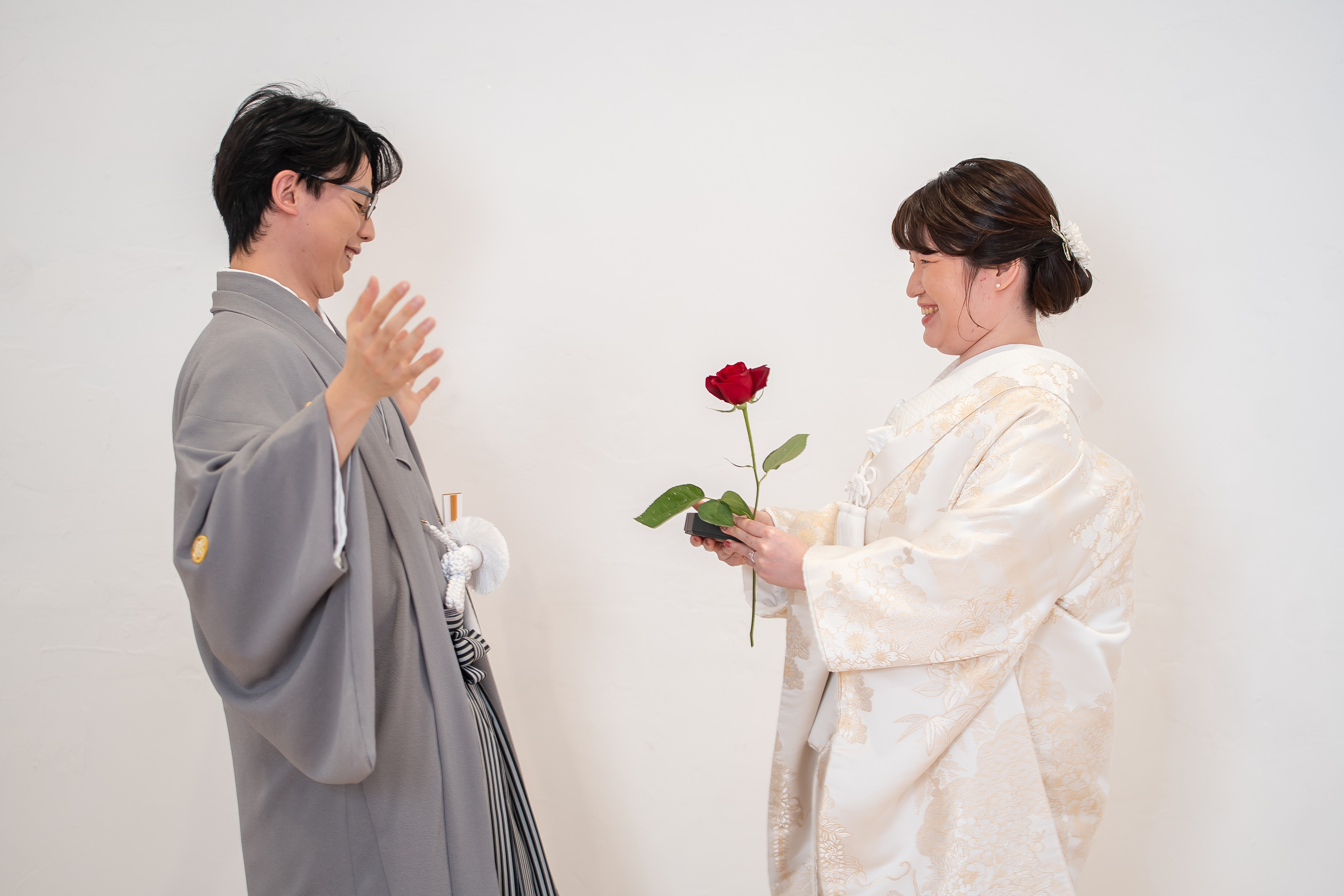 和装フォトウェディングでサプライズ♡