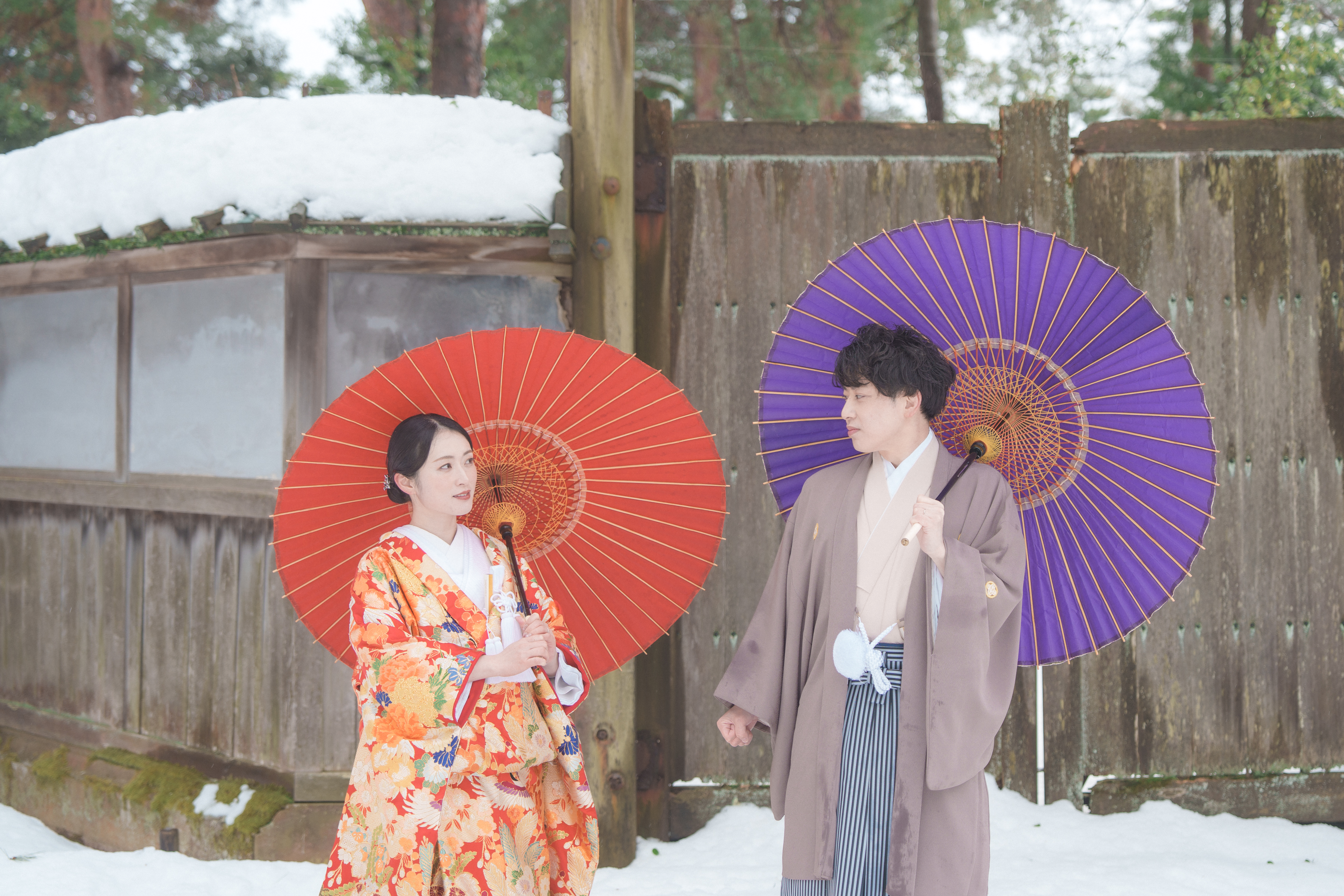 兼六園×雪フォト