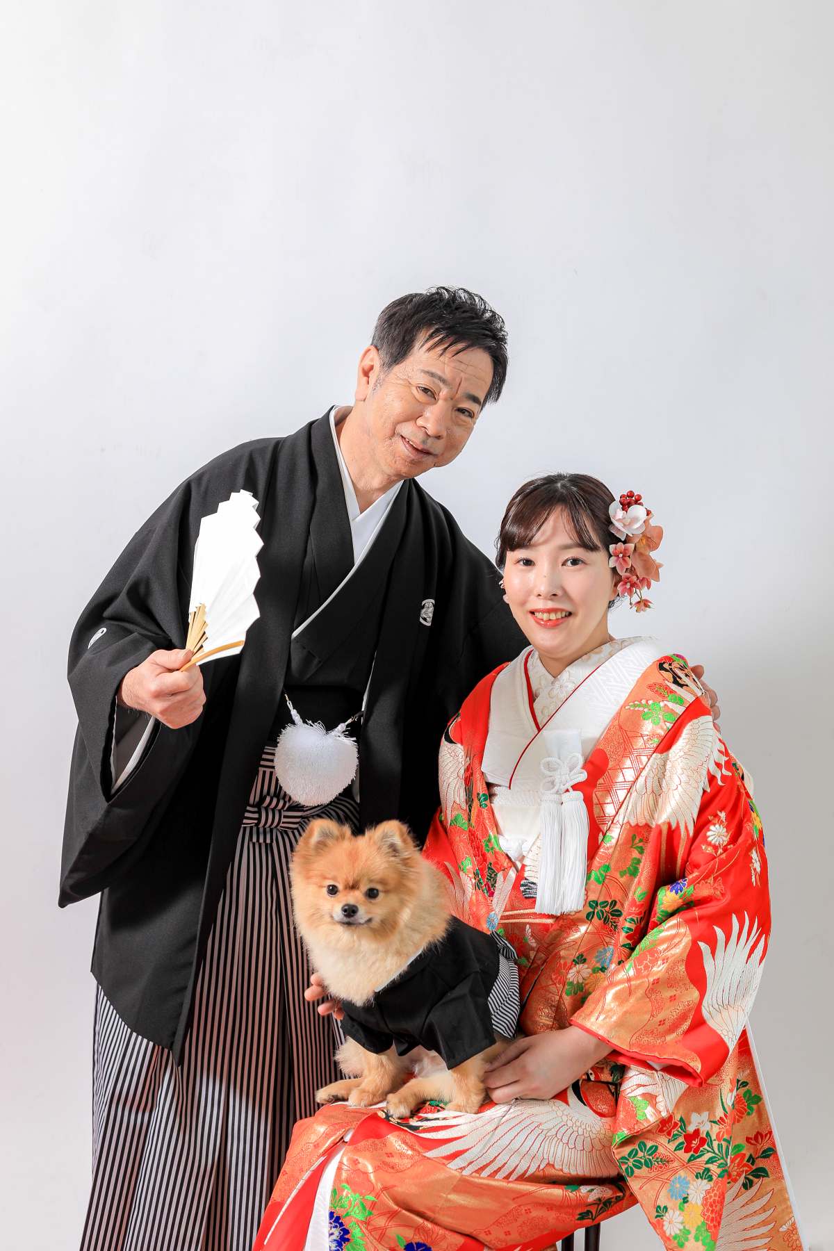 宮崎スタジオで和装と洋装ロケーション撮影🐶part,1