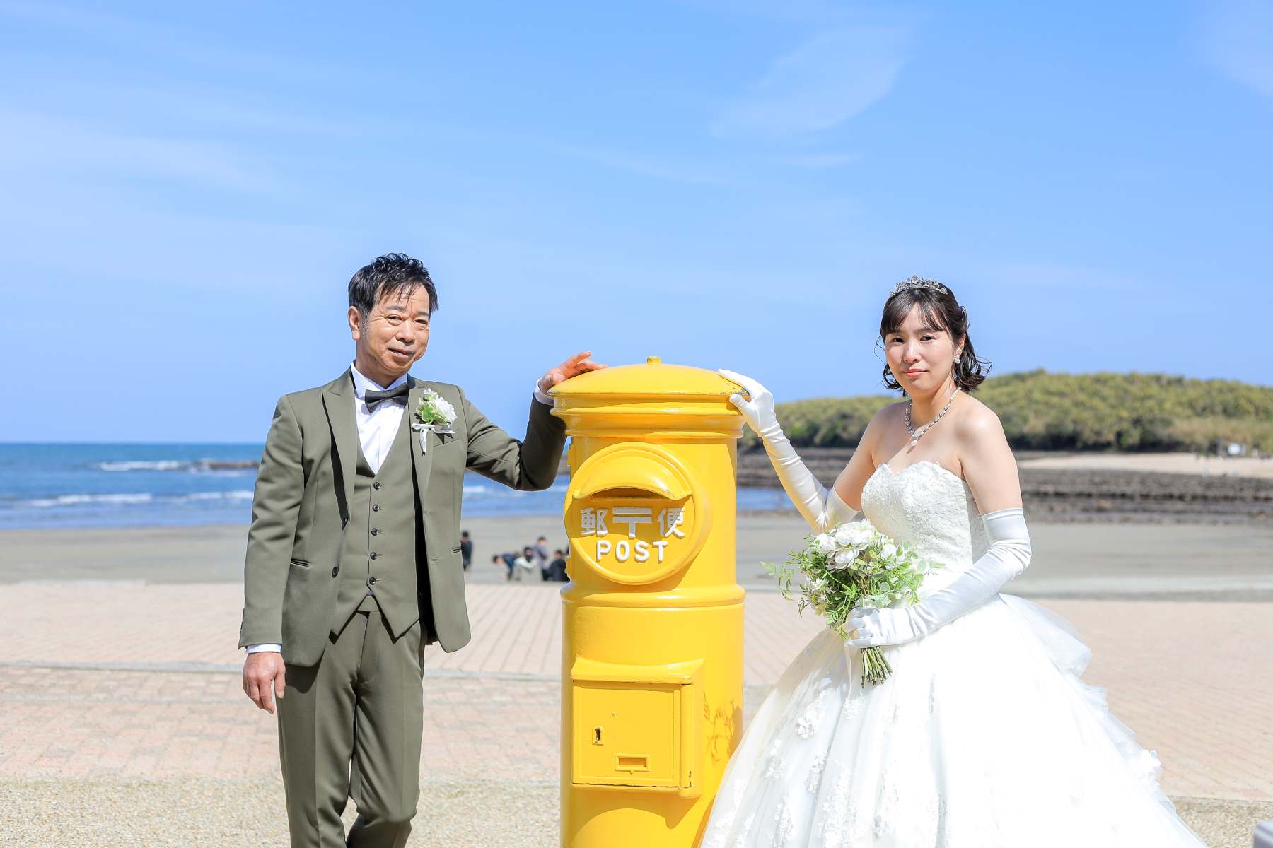 宮崎スタジオで和装と洋装ロケーション撮影🐶part,2