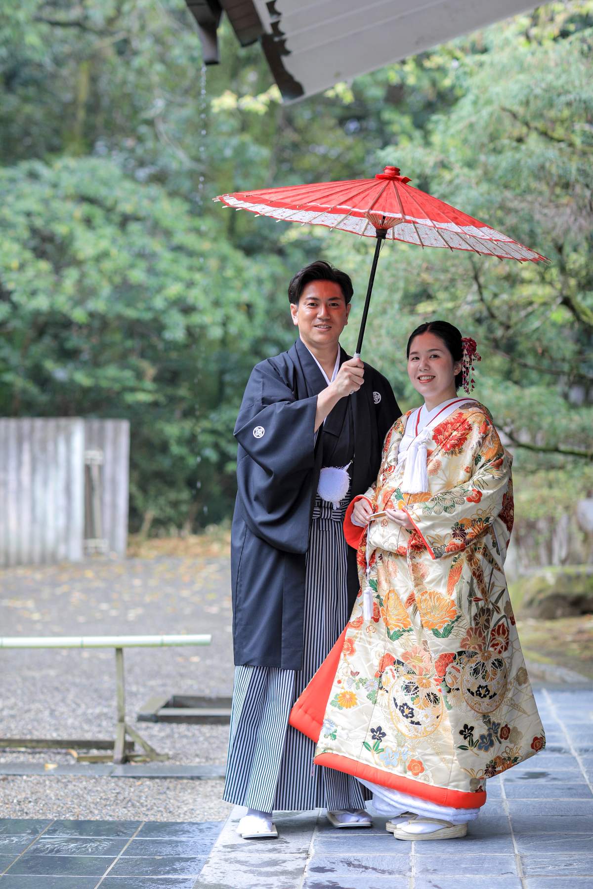 宮崎神宮で和装撮影🎍とニューウェルシティ宮崎で洋装撮影💍　part,1
