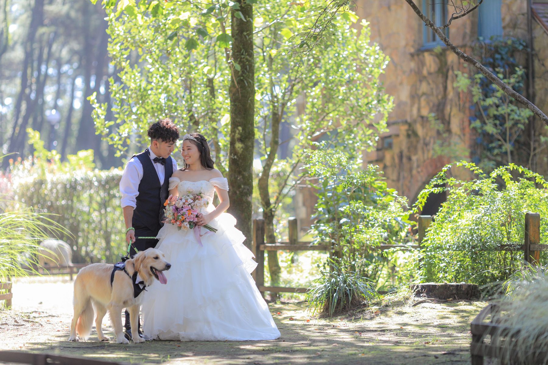 愛犬と宮崎スタジオとロケーション撮影で💗part.2🐶