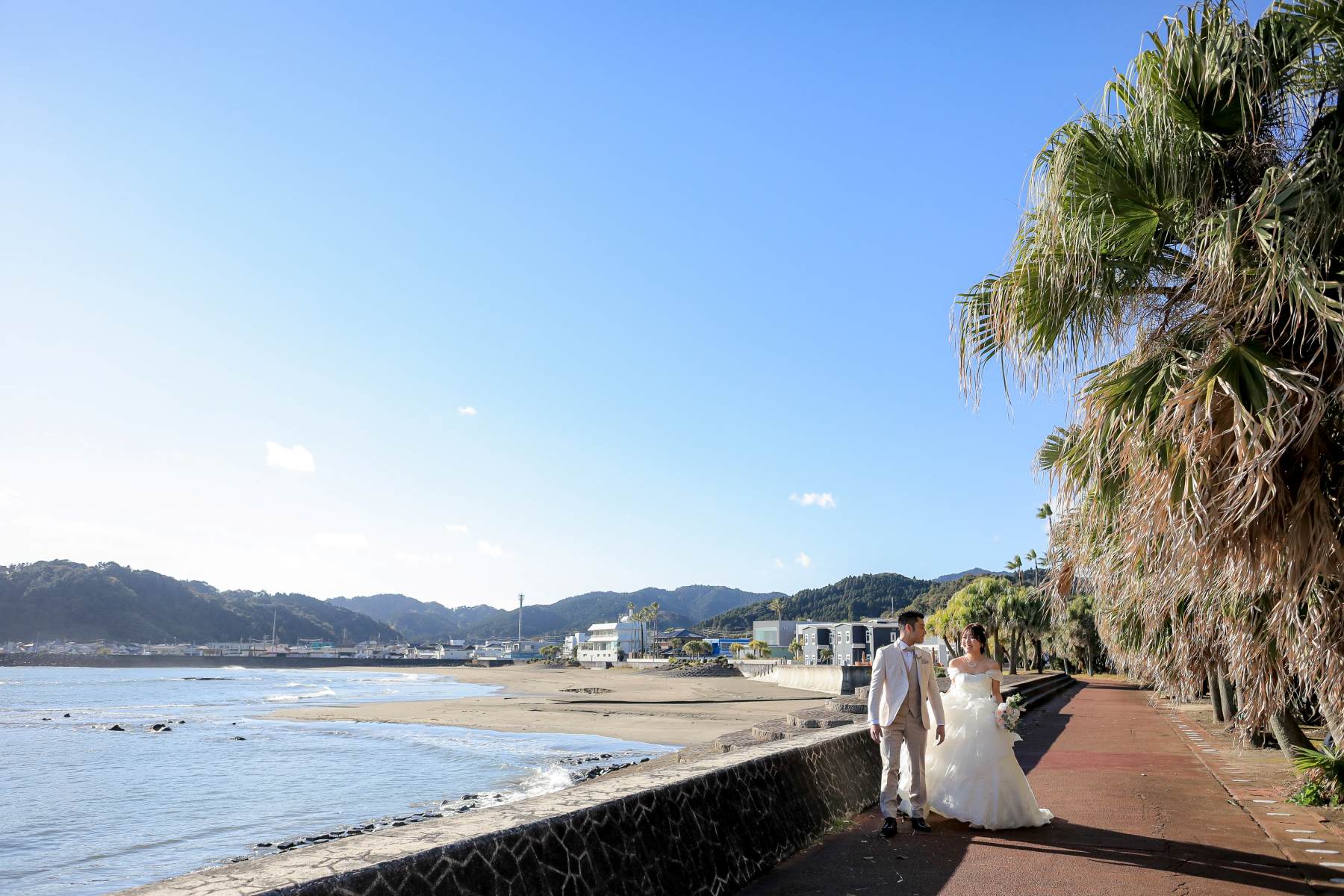 宮崎の青島とボタニックガーデンで洋装フォトウェディング🌴