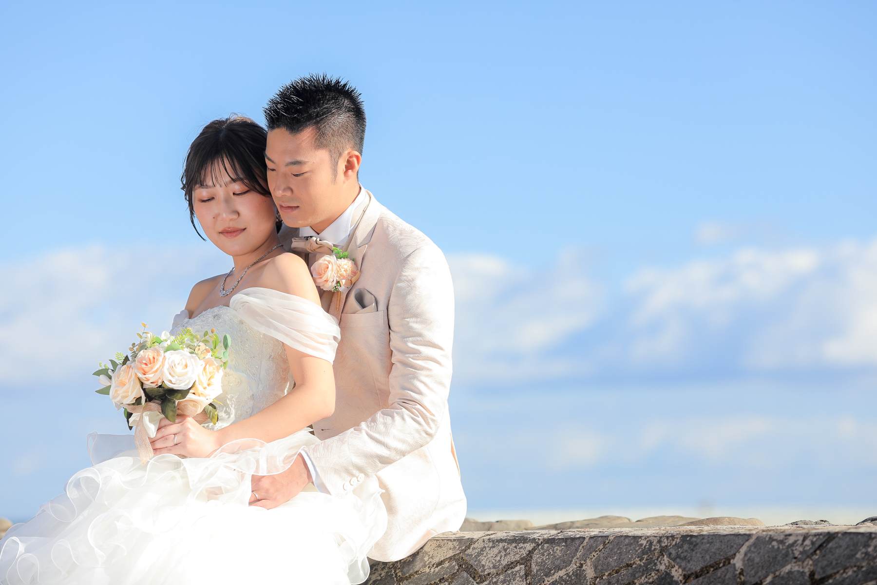 宮崎の青島とボタニックガーデンで洋装フォトウェディング🌴