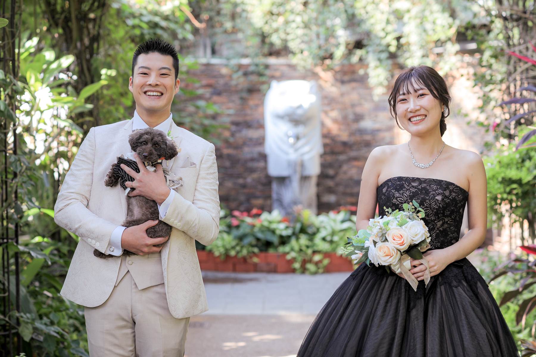 宮崎の青島とボタニックガーデンで洋装フォトウェディング🌴