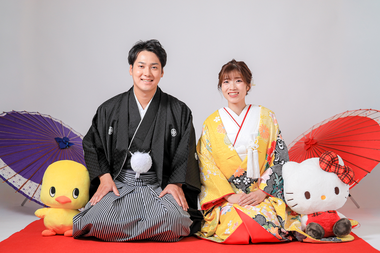 宮崎スタジオで和装フォトウェディング🐱🐥part,3
