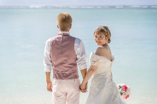 グアム挙式　～Wedding Report　15※ビーチ撮影編※～